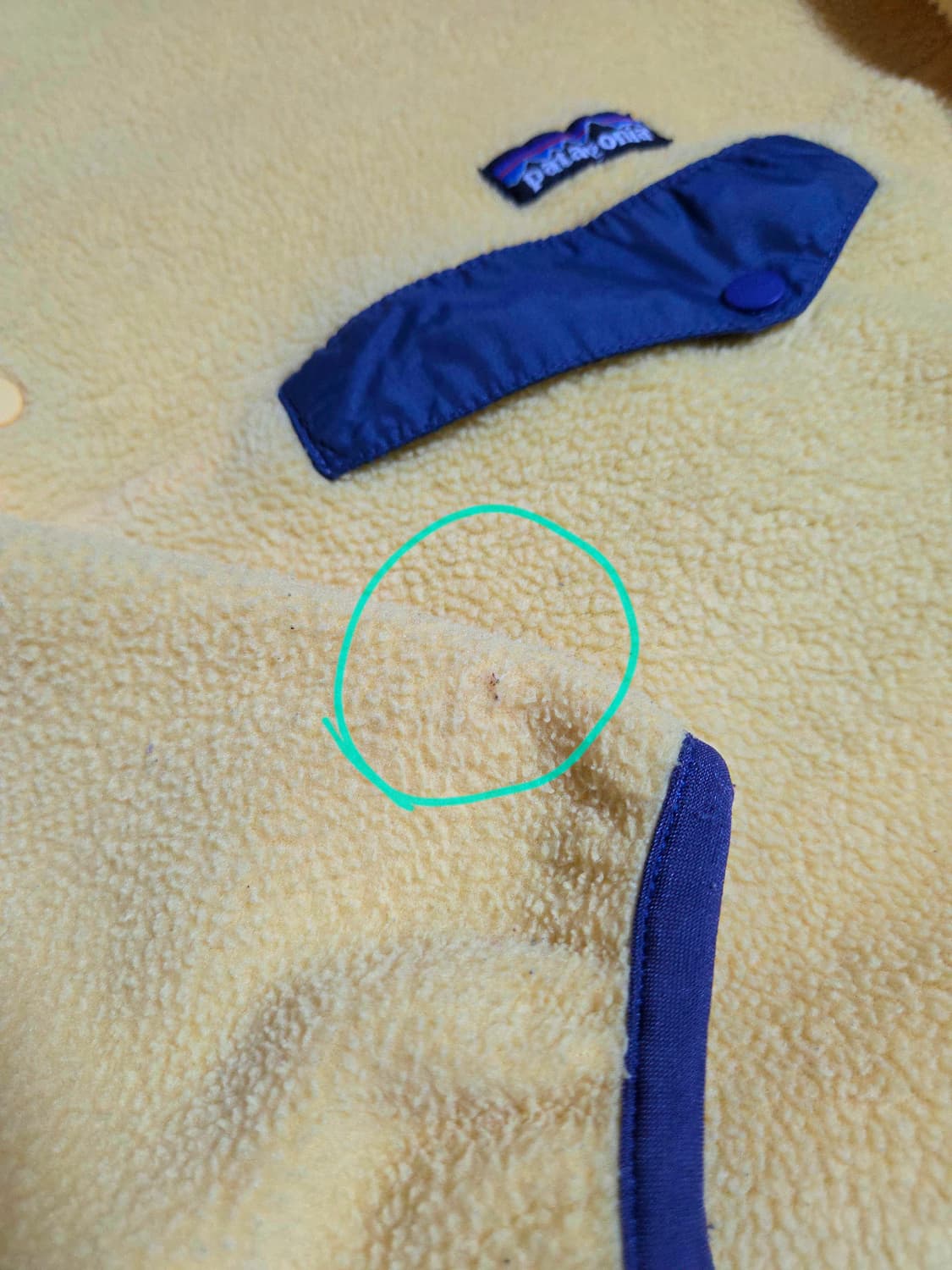 (L)파타고니아 빈티지옐로우 신칠라 플리스 상품이미지5