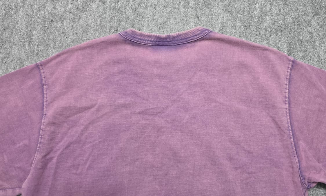 아웃스탠딩 하와이 바이크 그래픽 피그먼트 워싱 반팔티 L 상품이미지4