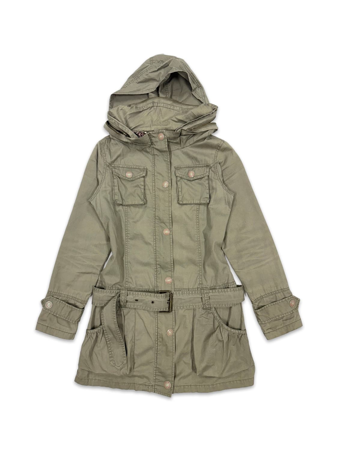 빈티지 Von Dutch 카고 포켓 미니 원피스 자켓 상품이미지1