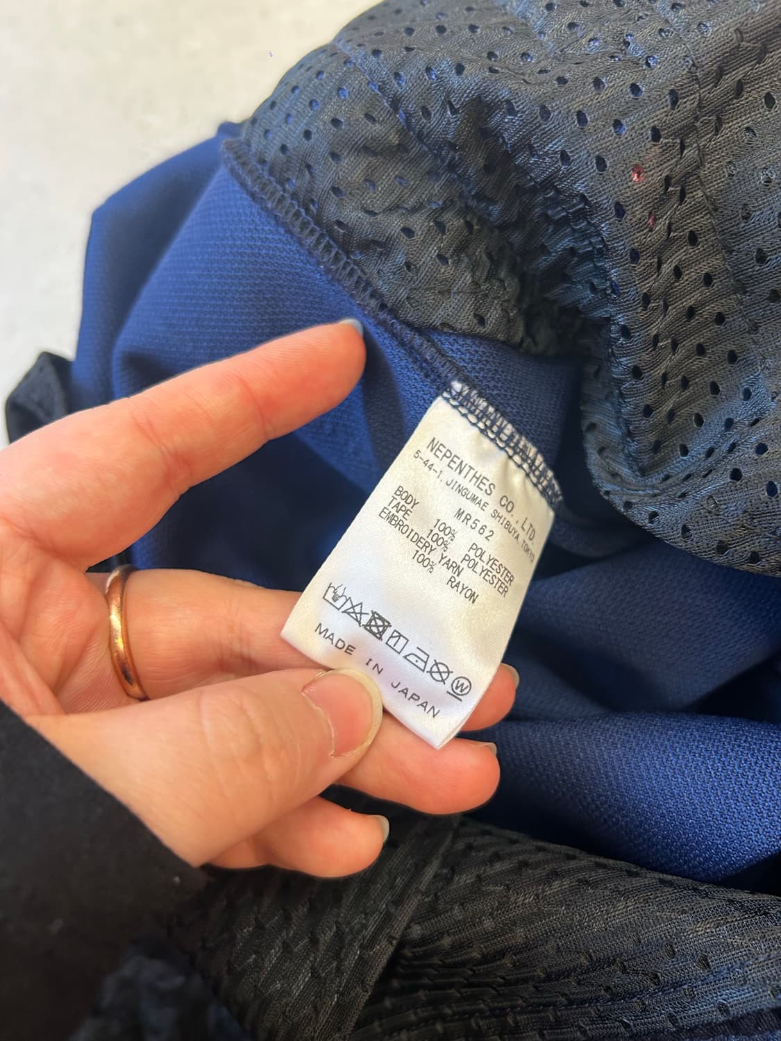 니들스 HD 네이비 핑크 트랙팬츠 상품이미지6