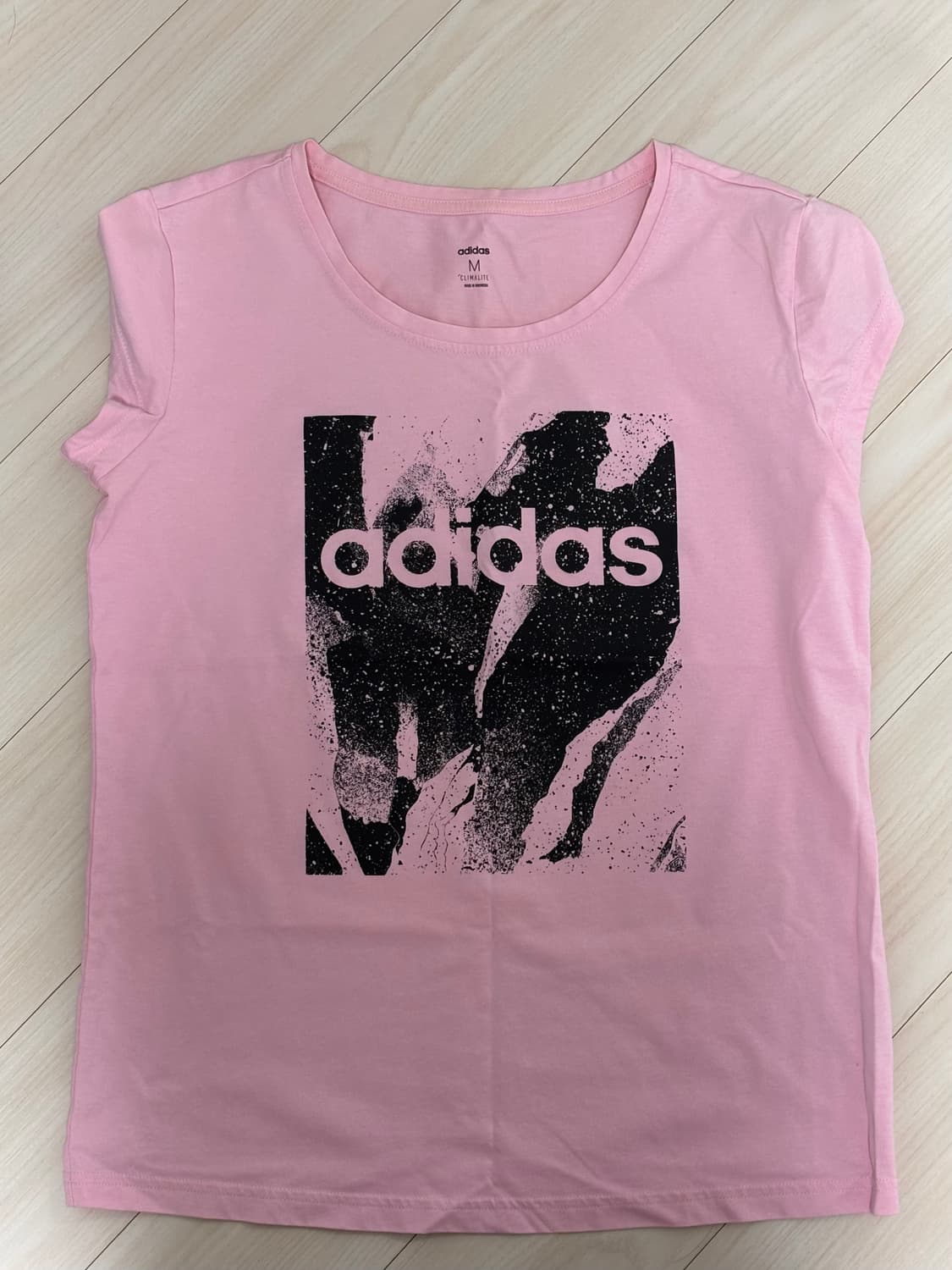 아디다스 분홍 반팔티 상품이미지1