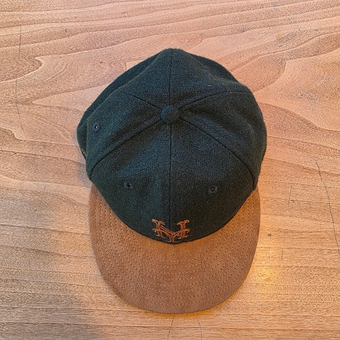 에임레온도르 X 뉴에라 뉴욕메츠 울 투톤 햇 그린 상품이미지4