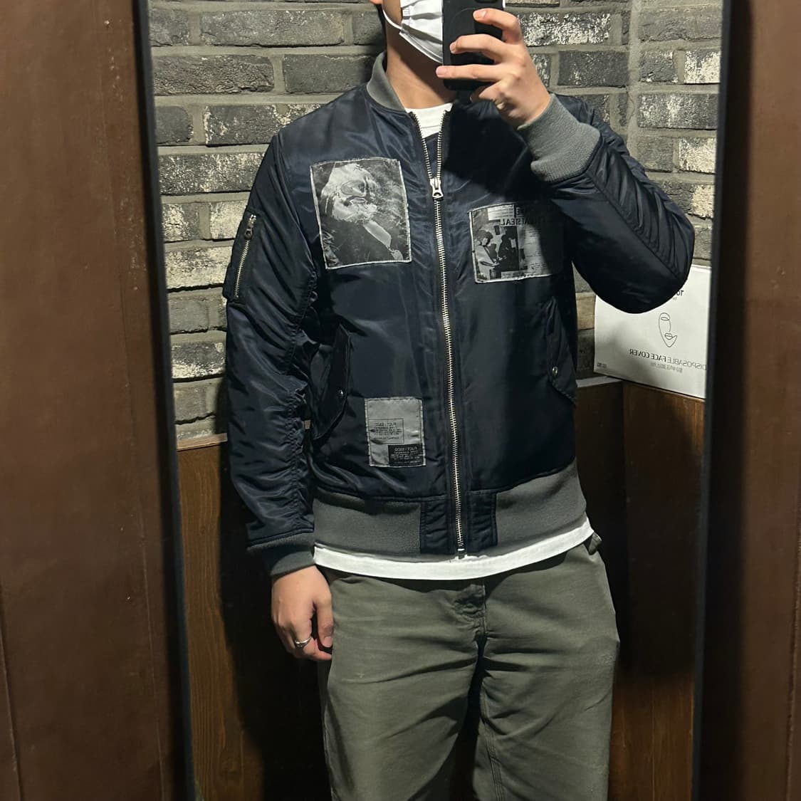 M) FUCT 퍽트 SSDD MA-1 플라이트 자켓 항공점퍼 상품이미지10