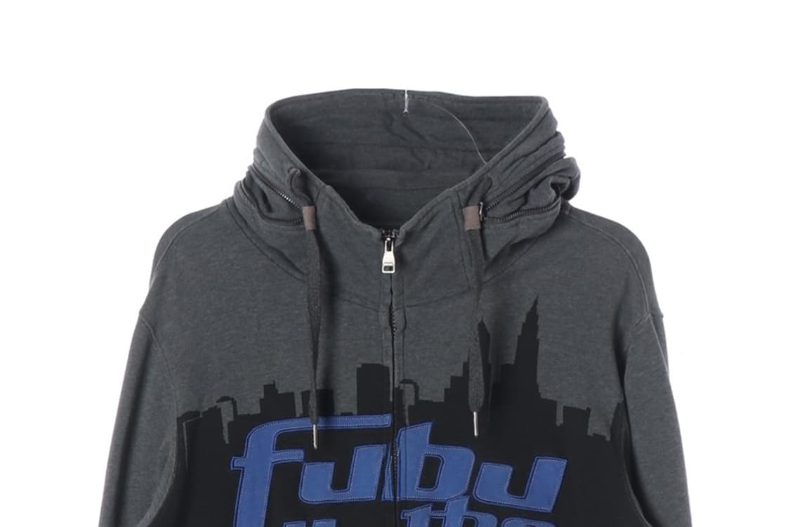 FUBU 더 컬렉션 올드스쿨 시티 그래픽 후드 집업L 상품이미지3