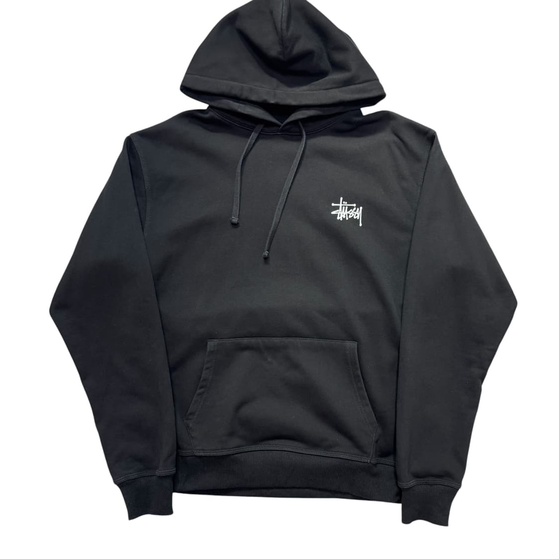 정품 스투시 빅로고 블랙 후드티 상품이미지2