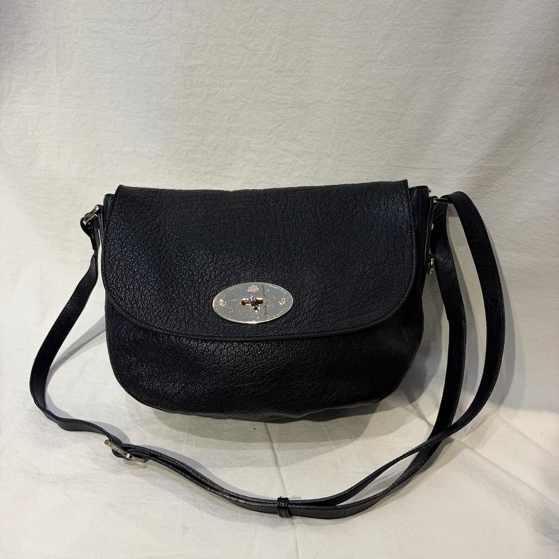 멀버리 락스몰 블랙 레더 크로스백 가방 상품이미지1