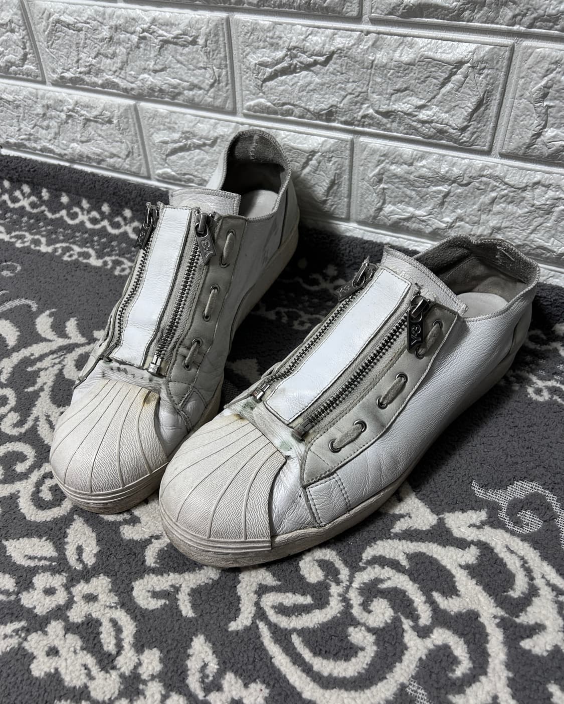 Y-3 X Adidas 더블 짚 쉘 스니커즈 상품이미지1