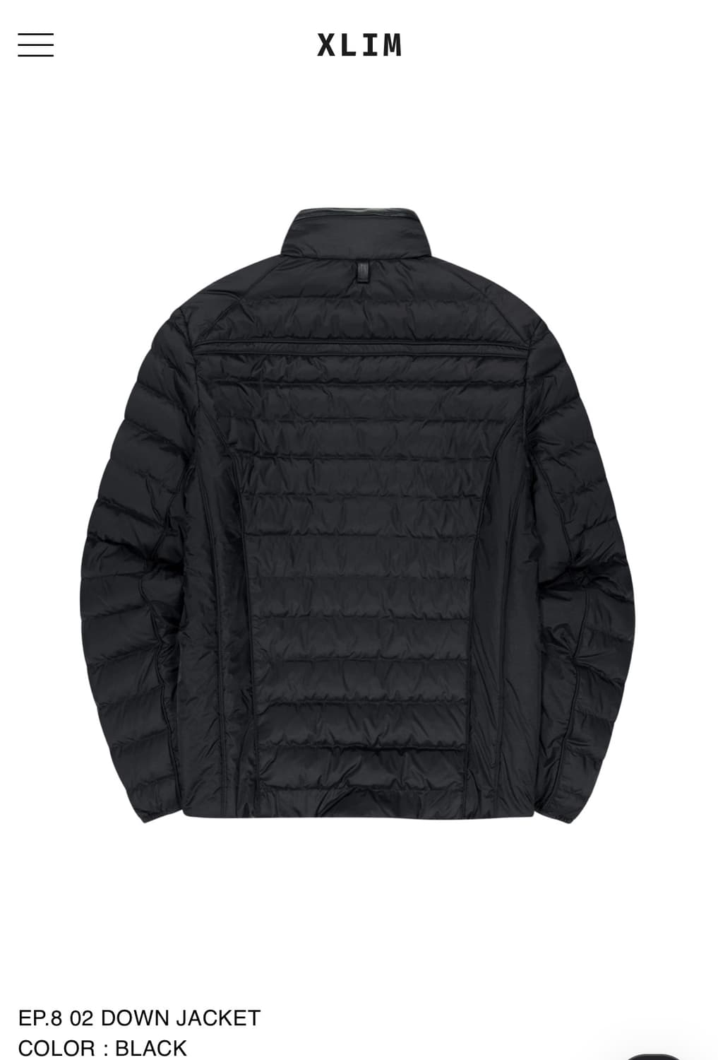 EP.8 02 DOWN JACKET Black L size 상품이미지2