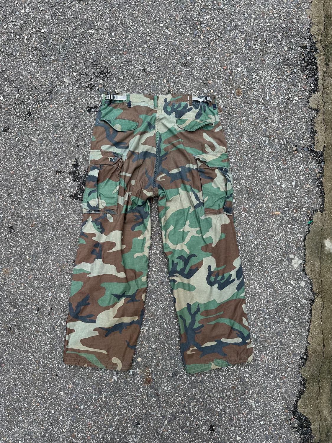 빈티지 80s m65 우드랜드 필드 팬츠 상품이미지4