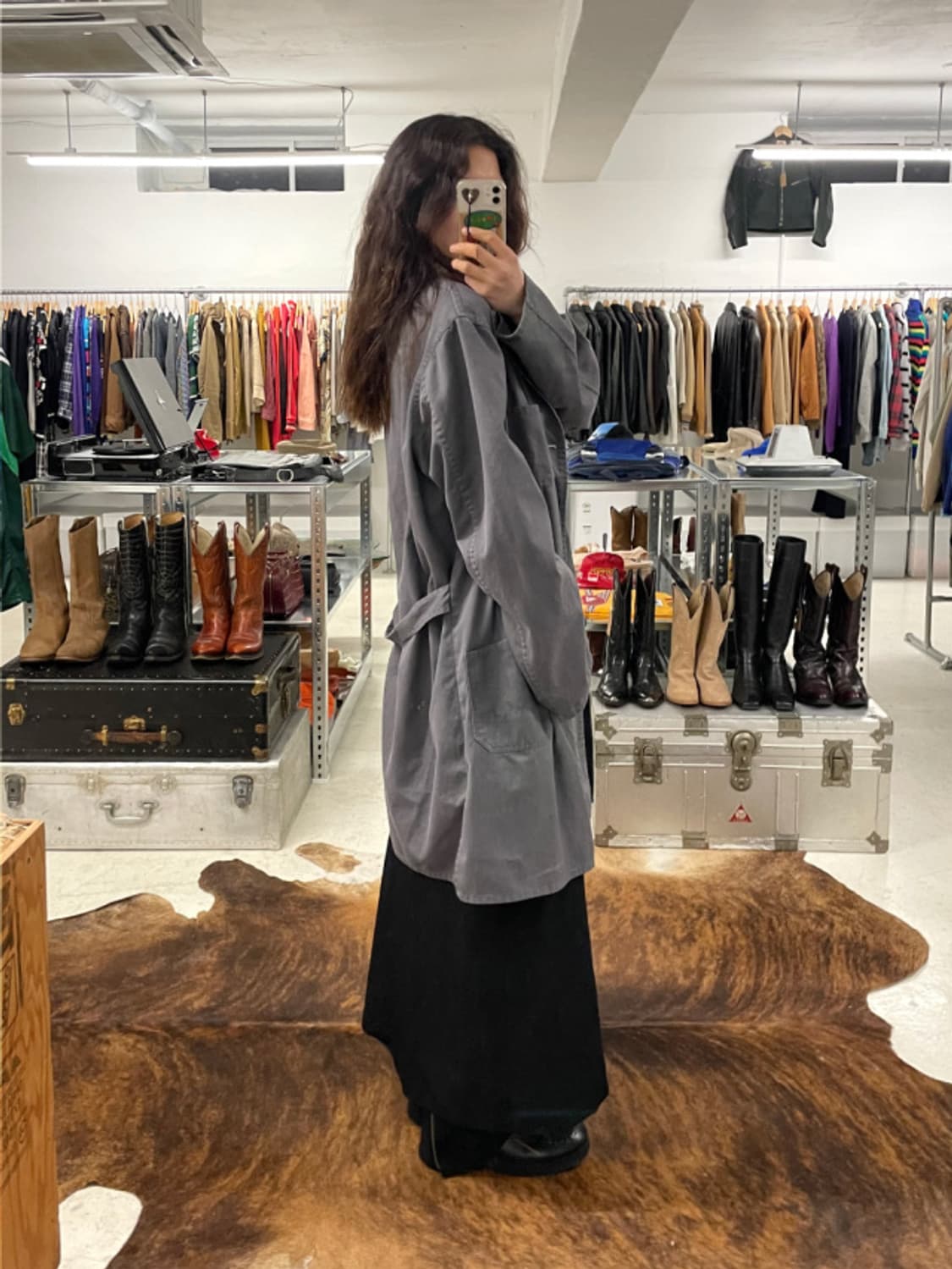 80~90s VTG work shop coat  상품이미지2