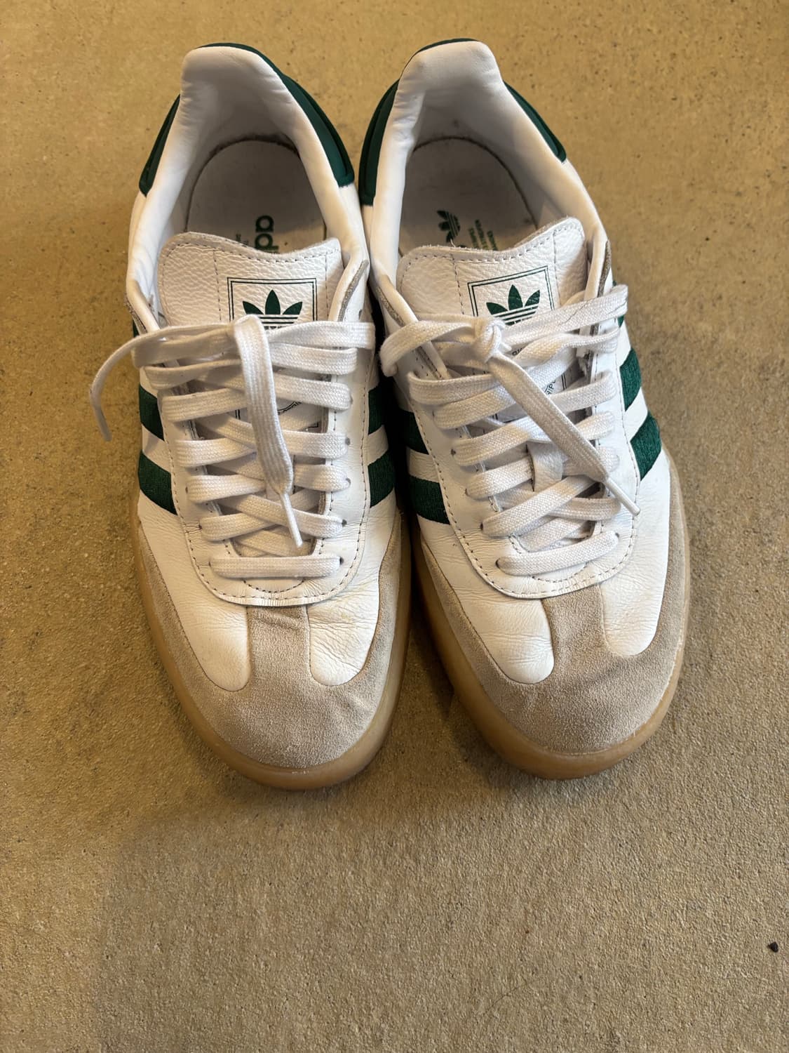 아디다스 삼바 화이트/그린 스니커즈 상품이미지5