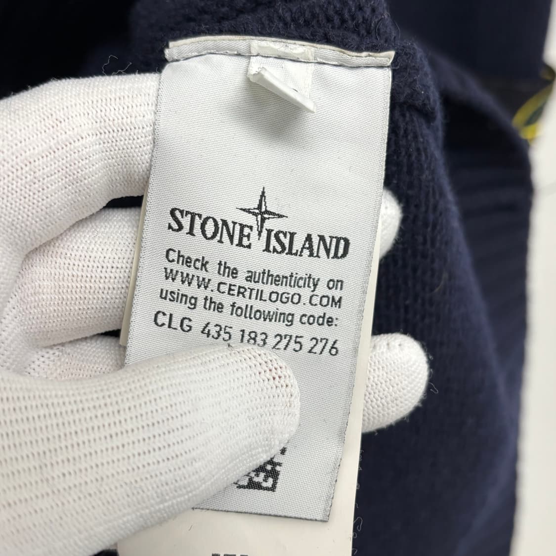 [L]스톤아일랜드 이중 니트집업 상품이미지4