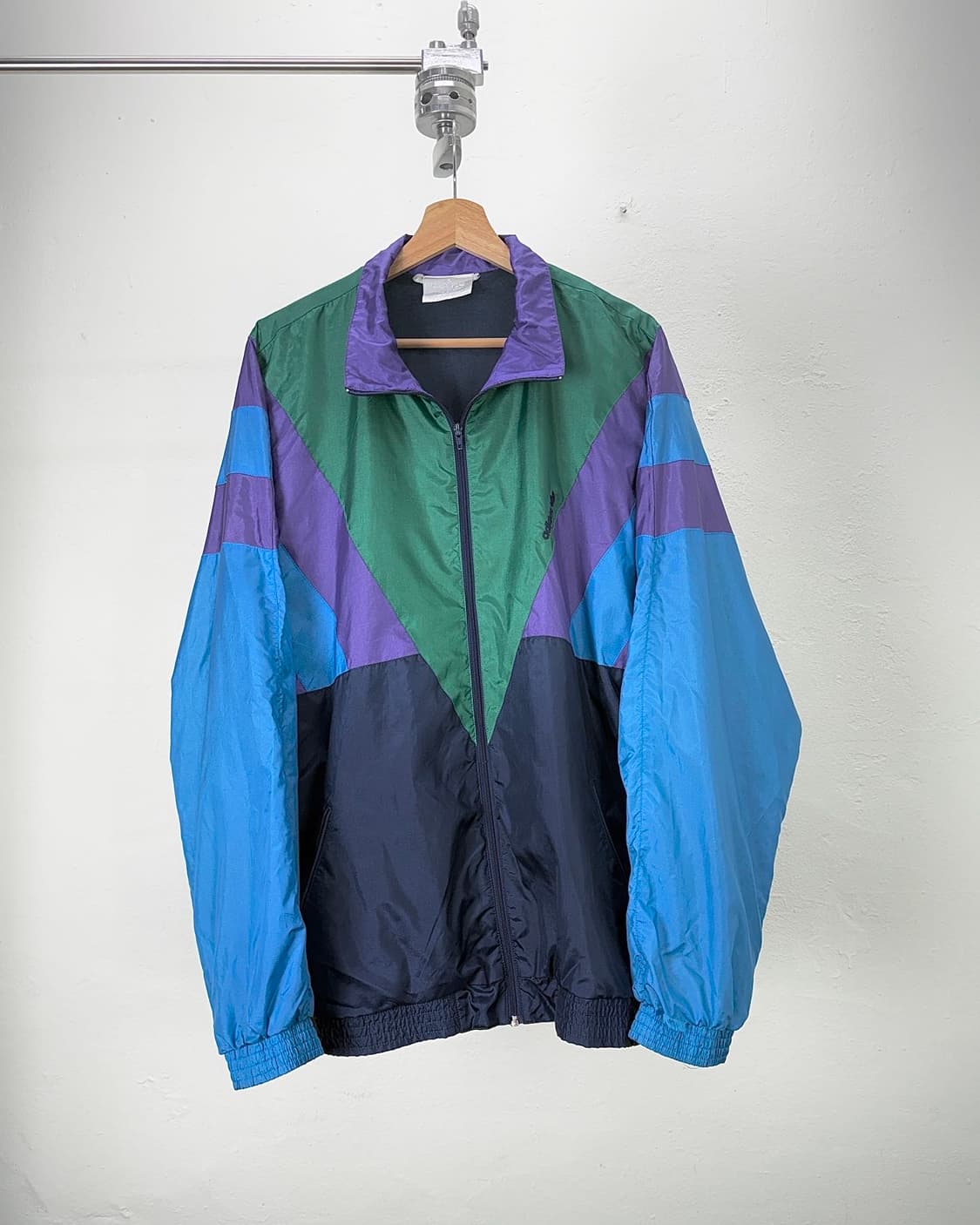 아디다스 90s 멀티 컬러 나일론 윈드브레이커 자켓 상품이미지1