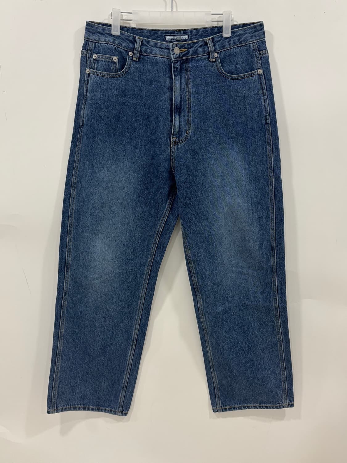 [2] 마티스 더 큐레이터 와이드 데님 팬츠 미드 워시드 상품이미지2