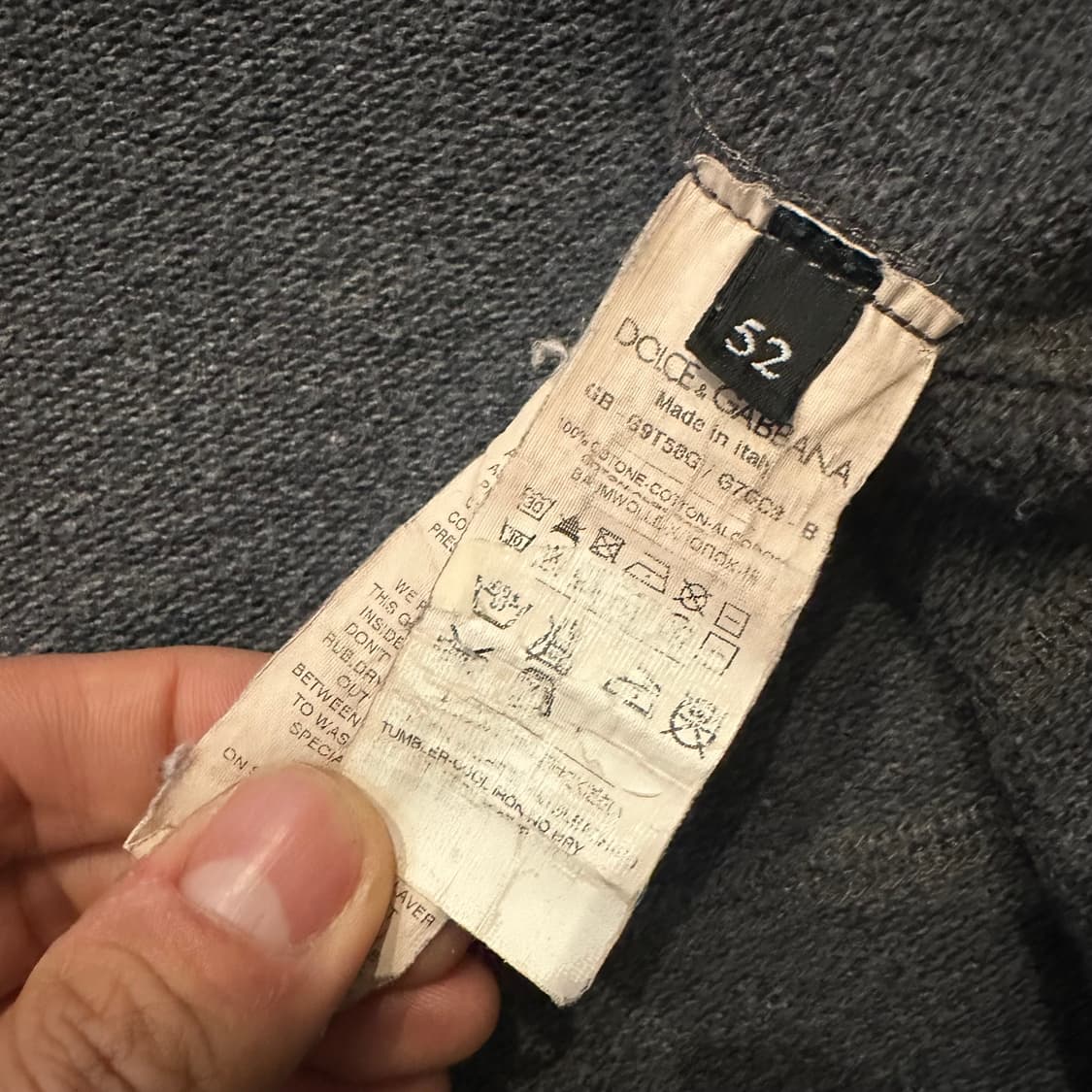 00s 돌체앤가바나 집업 자켓 52 상품이미지7