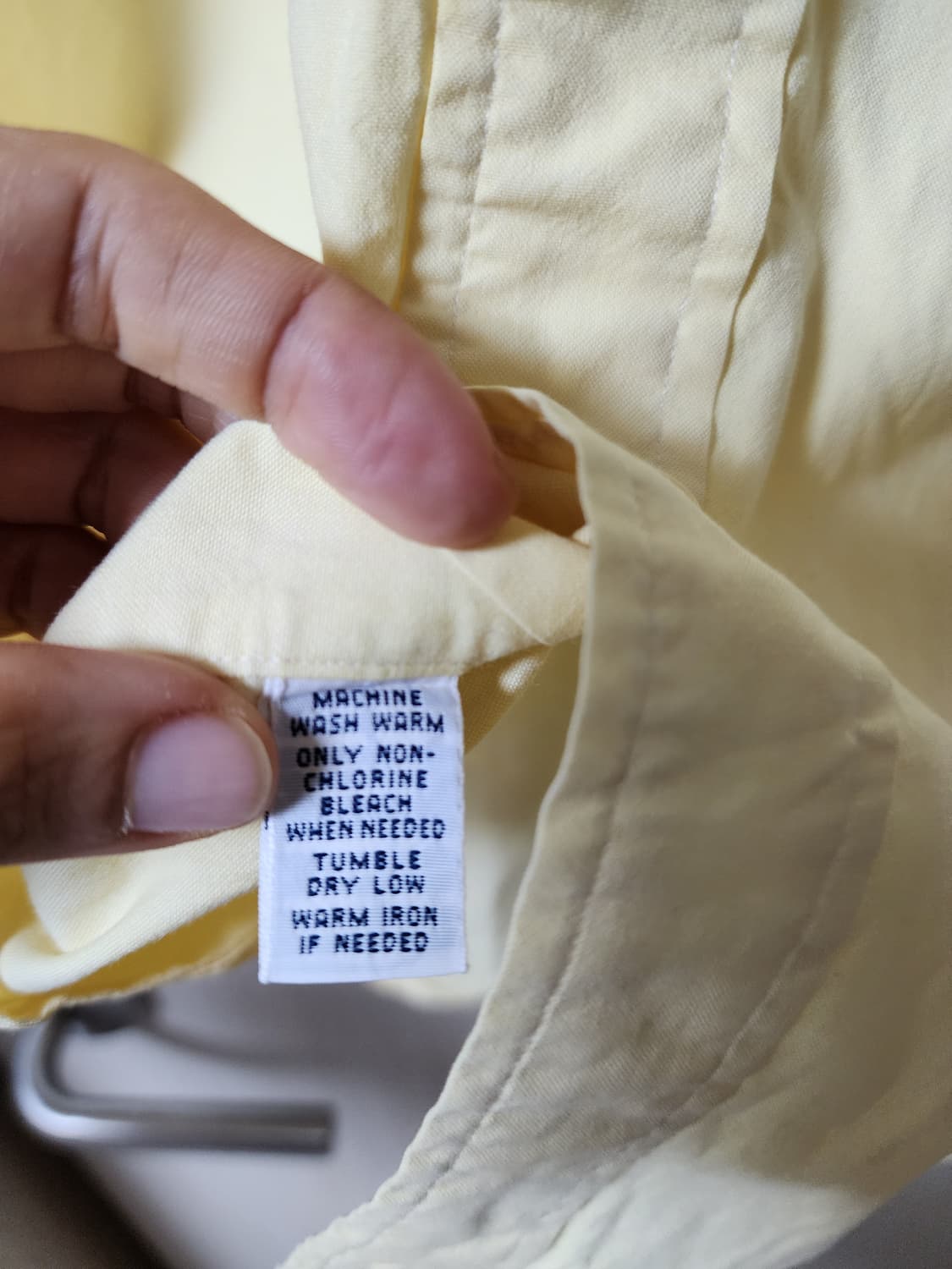 폴로 랄프로렌 옐로우 셔츠 남방 스몰 상품이미지5