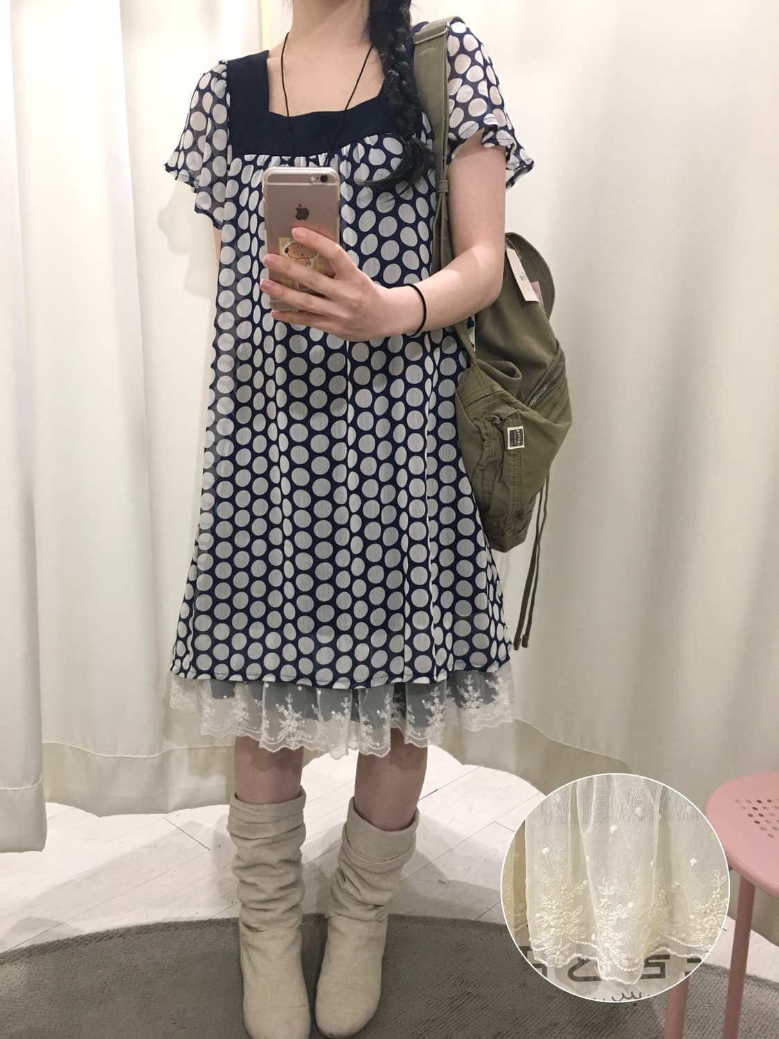 dotdot midi onepiece+sleeveless SET 상품이미지1