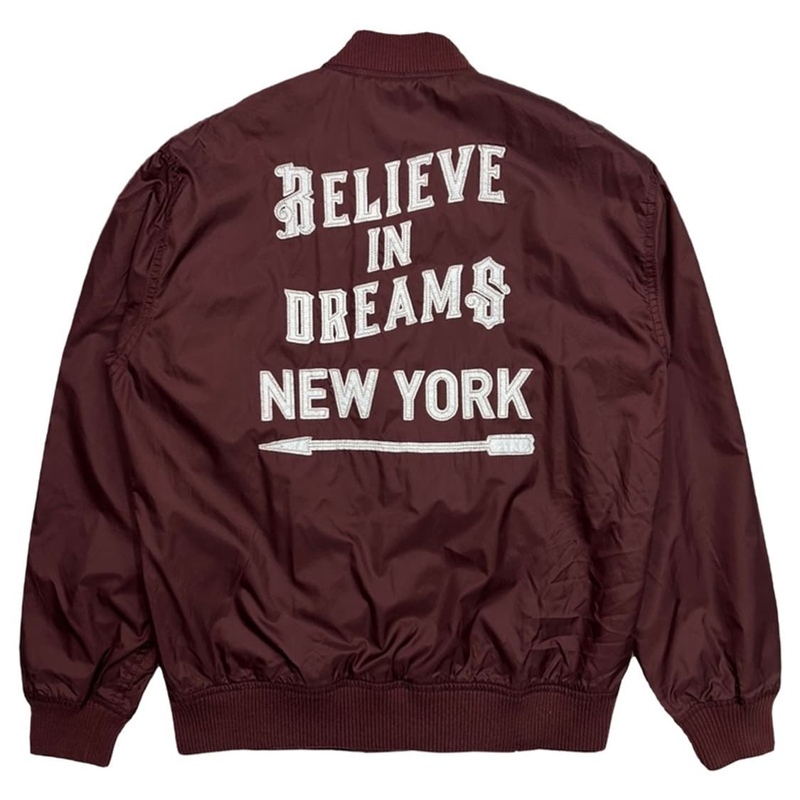 쇼트 나인론 자켓 버건디 M 상품이미지7