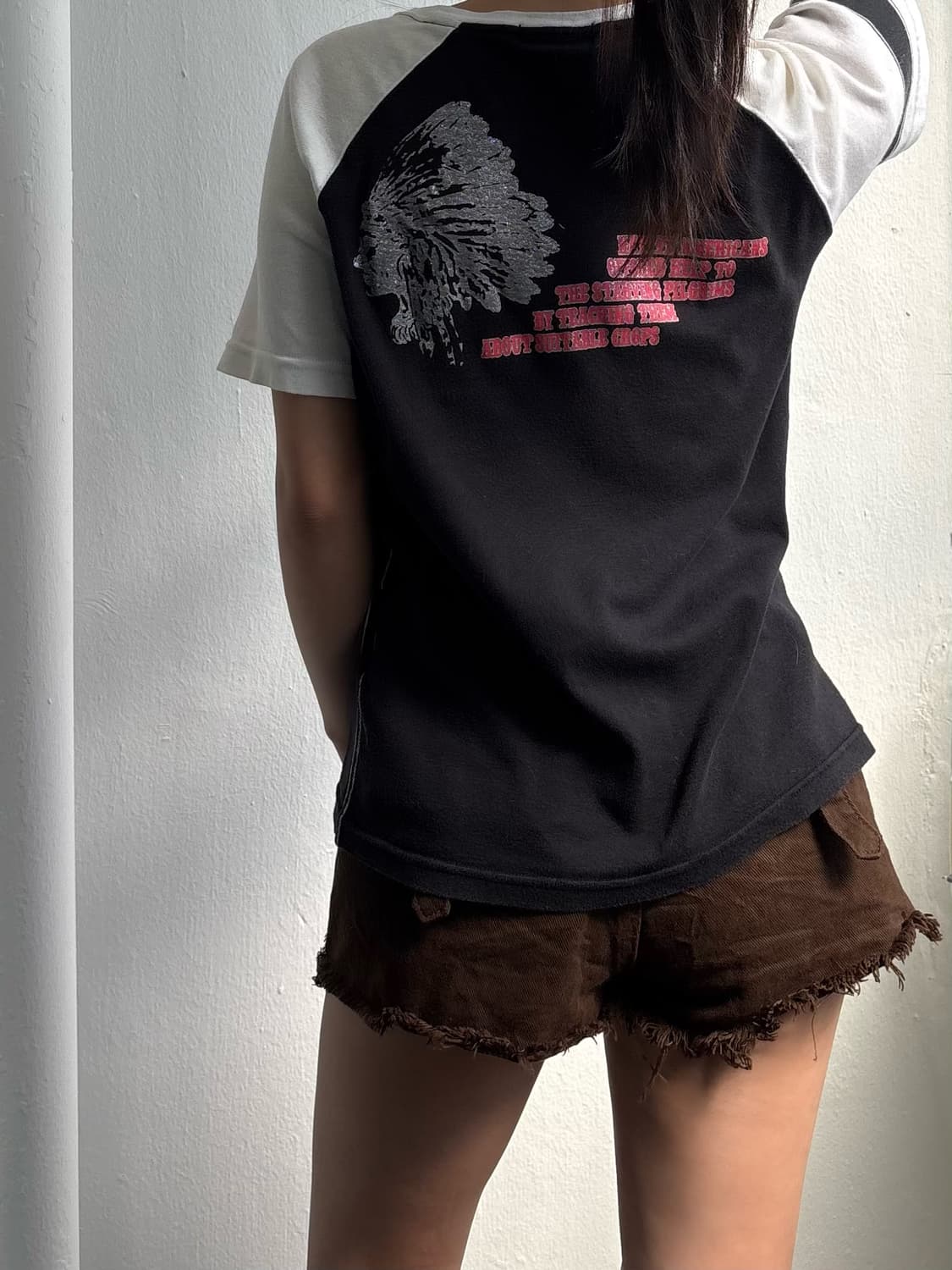 Japanese Vintage Indian Graphic T-shirt 상품이미지6