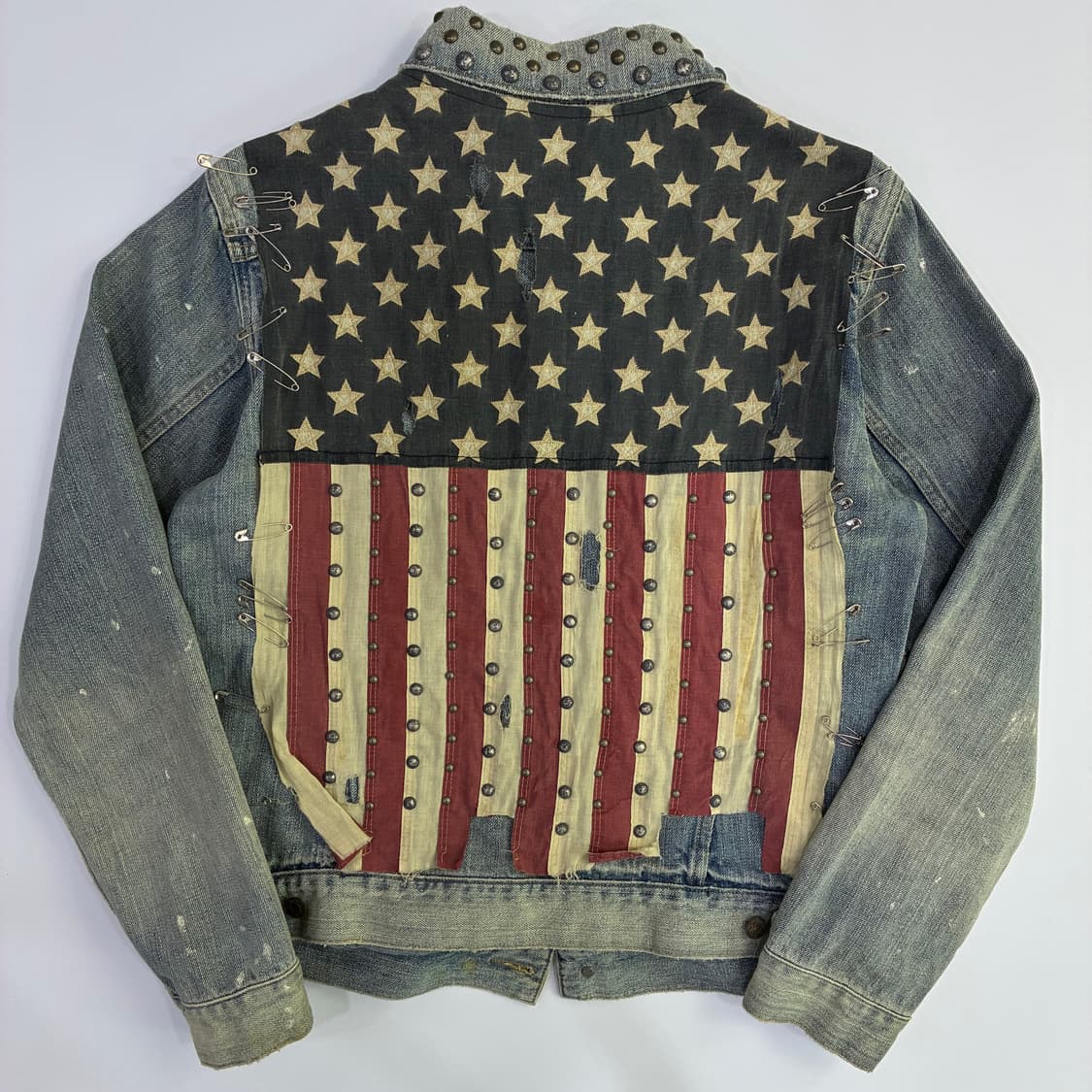Denim&supply 폴로 데님앤 서플라이 USA 성조기 워시드 데미지 상품이미지2