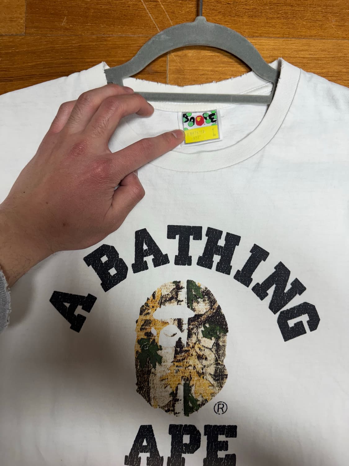 베이프 반팔 티셔츠 L 상품이미지1