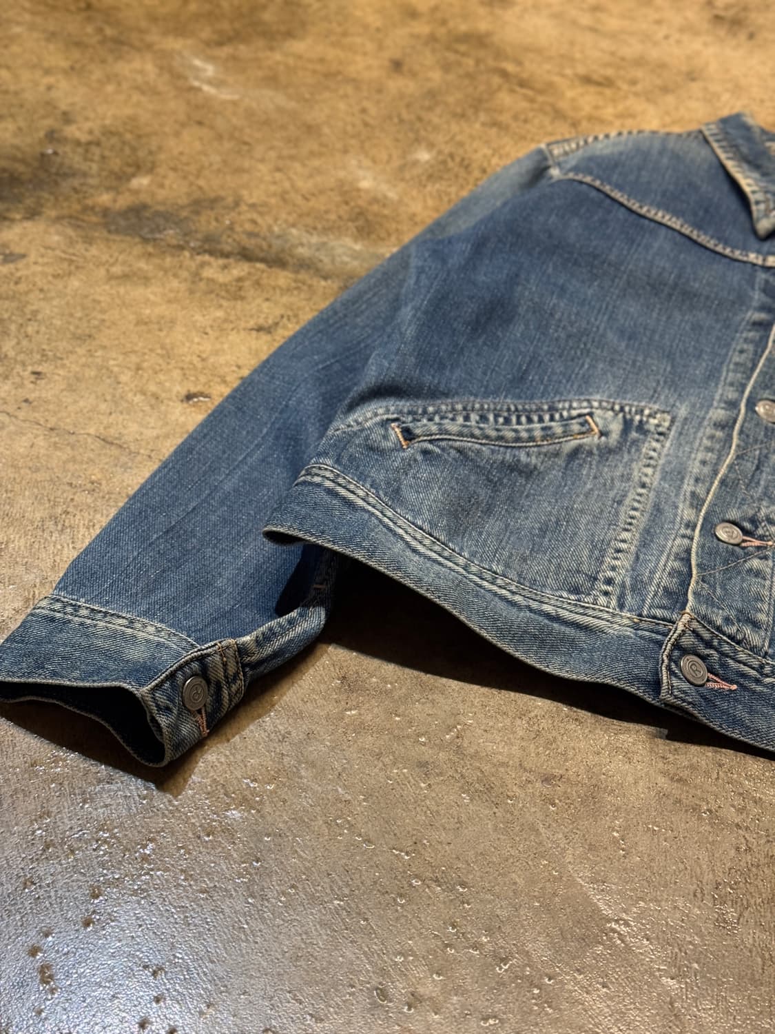 44-55 ) 45rpm 3 Pocket Denim jacket 상품이미지4