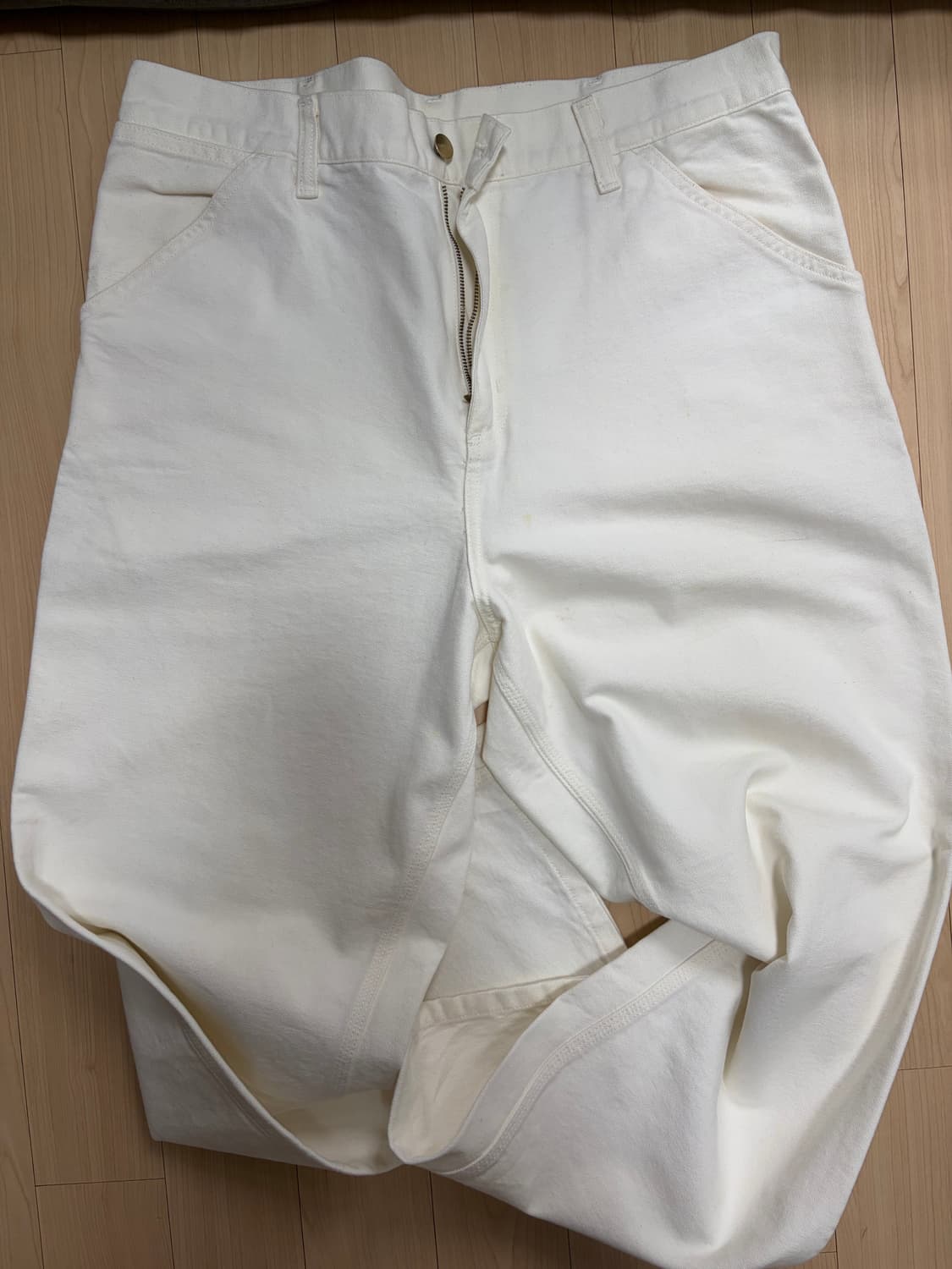 Carhartt white denim pants 상품이미지2