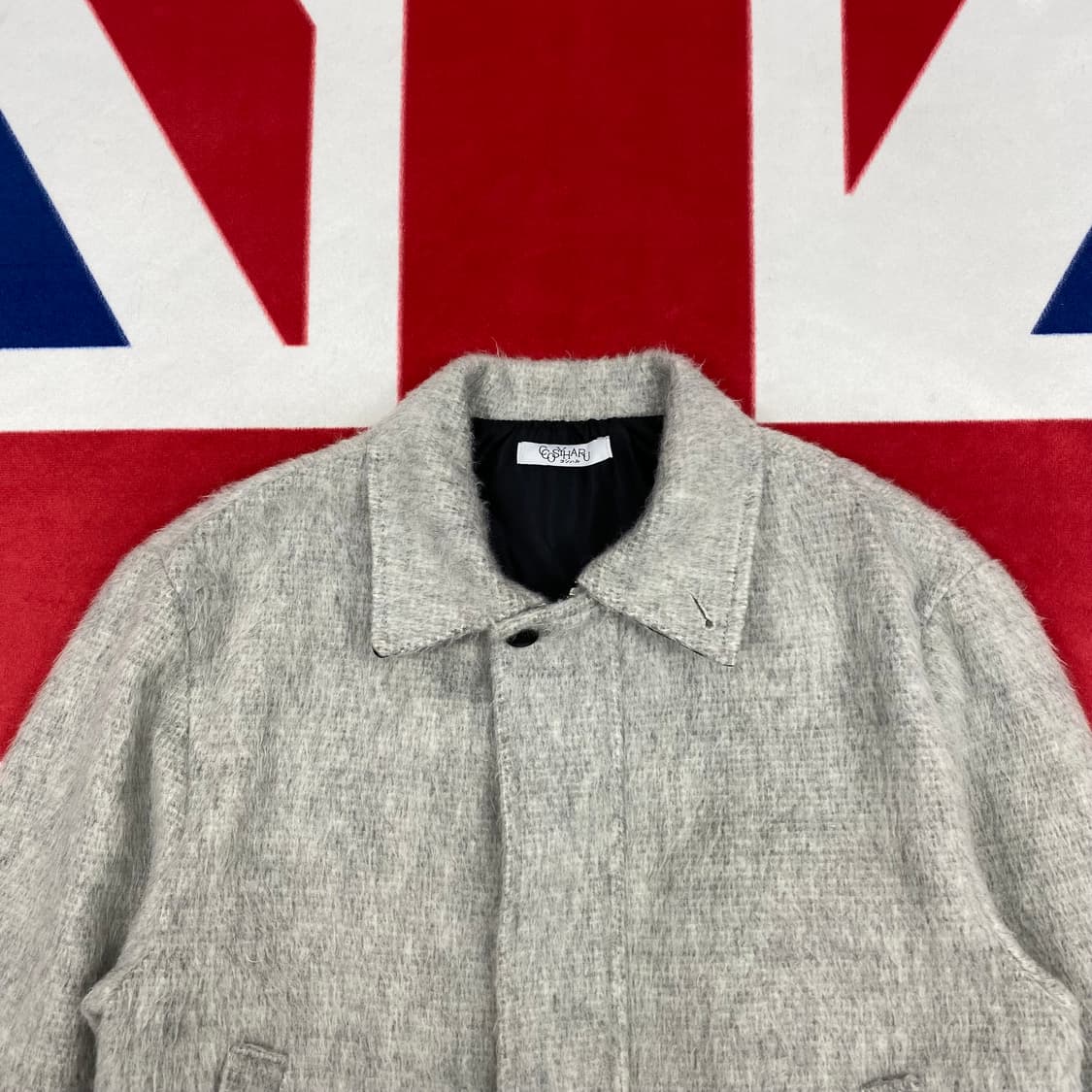 빈티지 모헤어 블루종자켓 FREE 상품이미지3