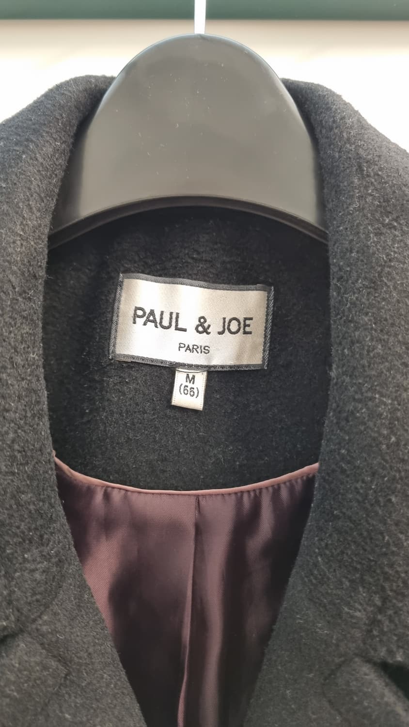 폴앤조 여성 블랙 더블코트 M(66) 상품이미지9