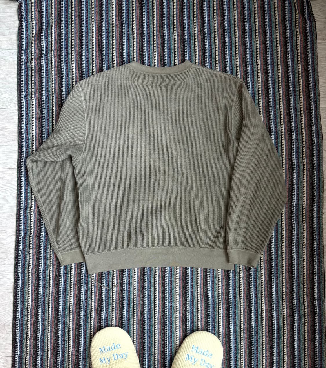 캐피탈 에코 와플 맨투맨 상품이미지4