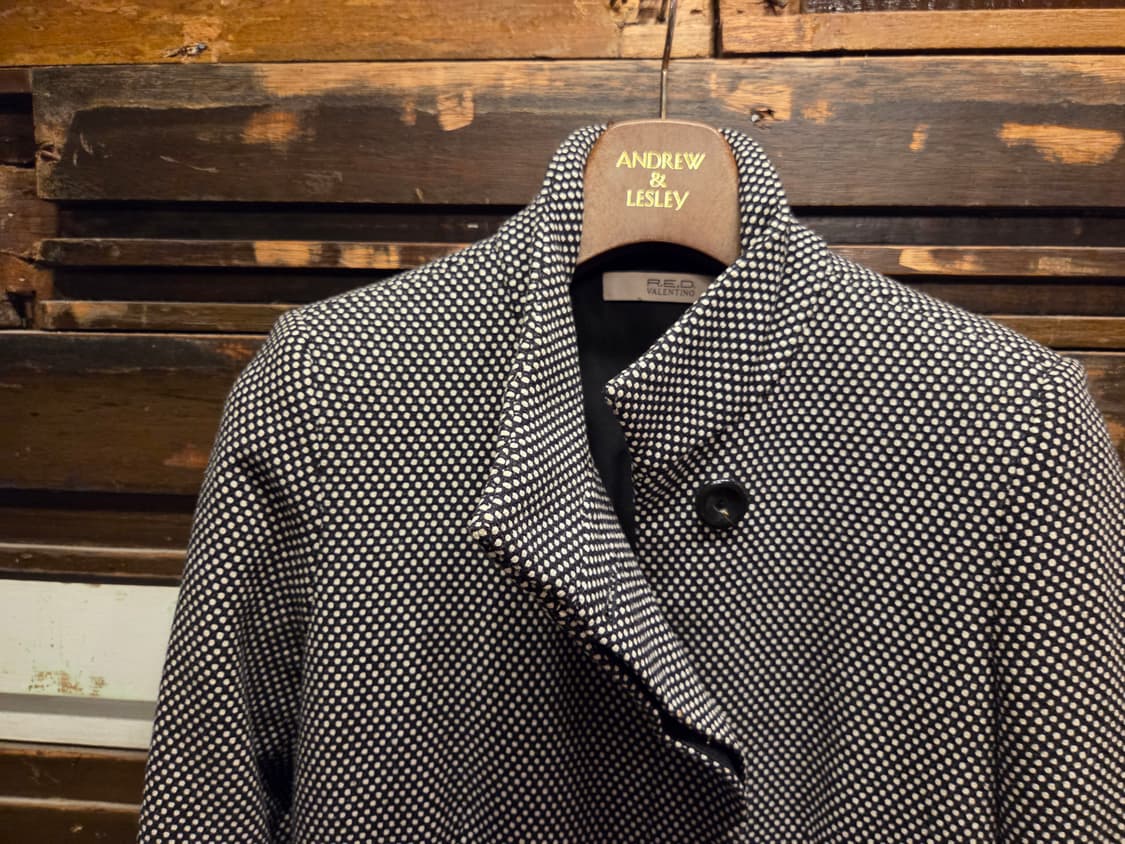 발렌티노 레드 트위드코트 상품이미지4