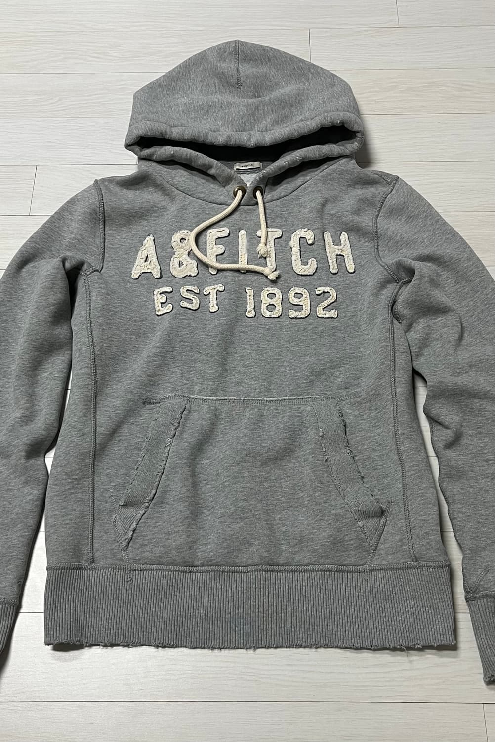 아베크롬비 후드 y2k  그레이 M 남녀공용 상품이미지2