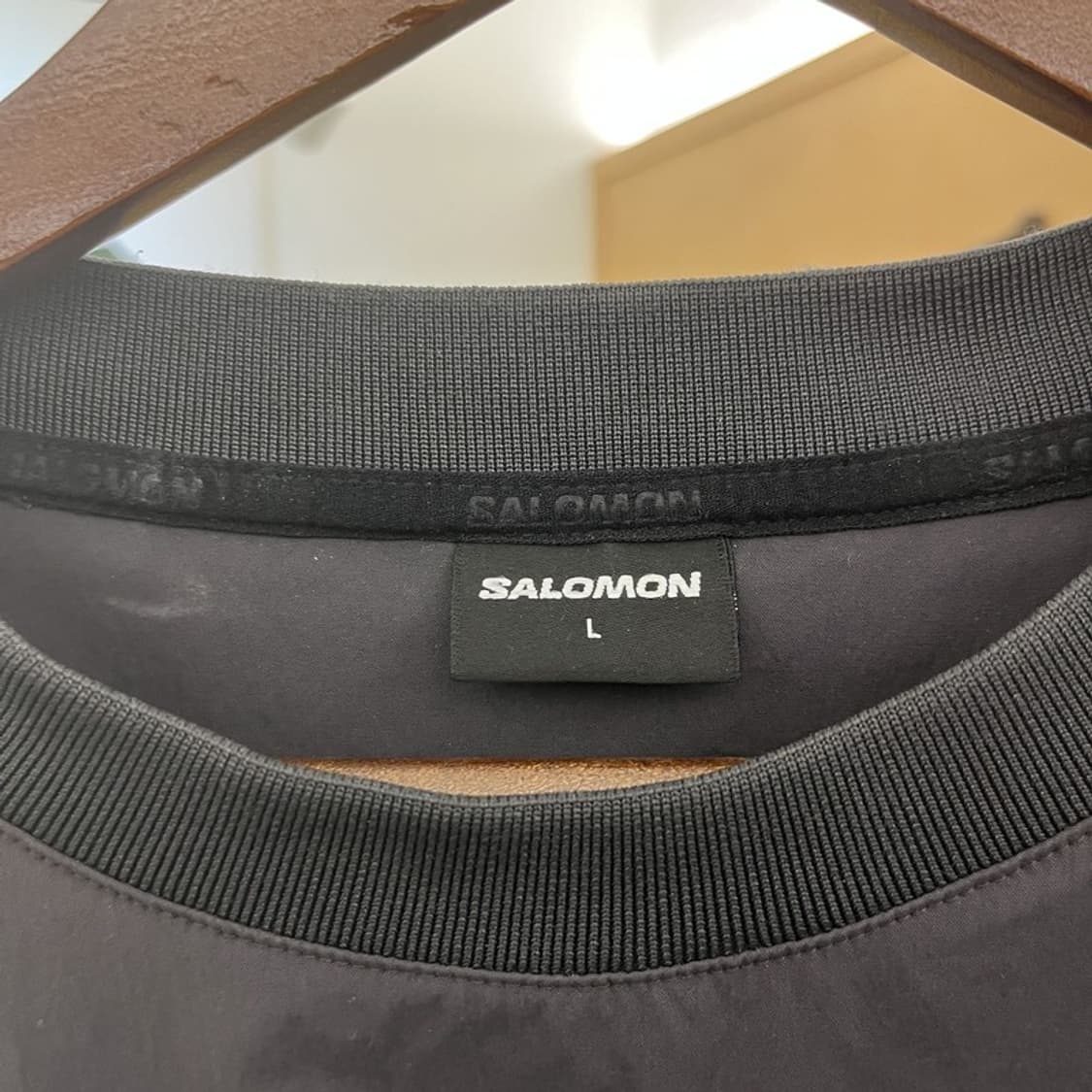 살로몬 캐주얼 스포티 슬레이트 스포티 바람막이 웜업 L C10891 상품이미지5