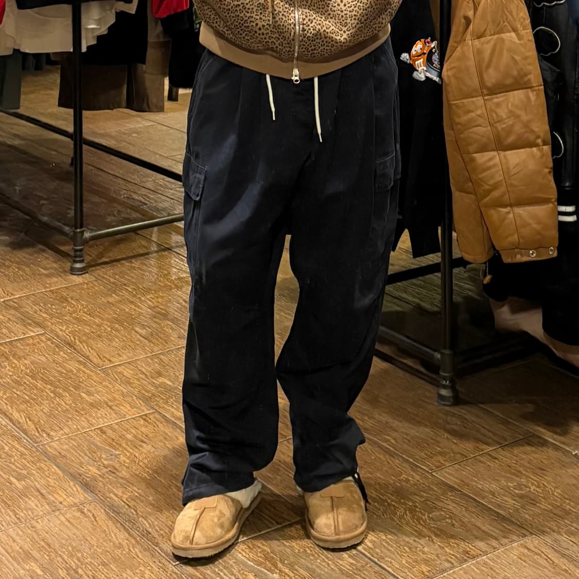 [HI] VTG 카고 팬츠 네이비 상품이미지2