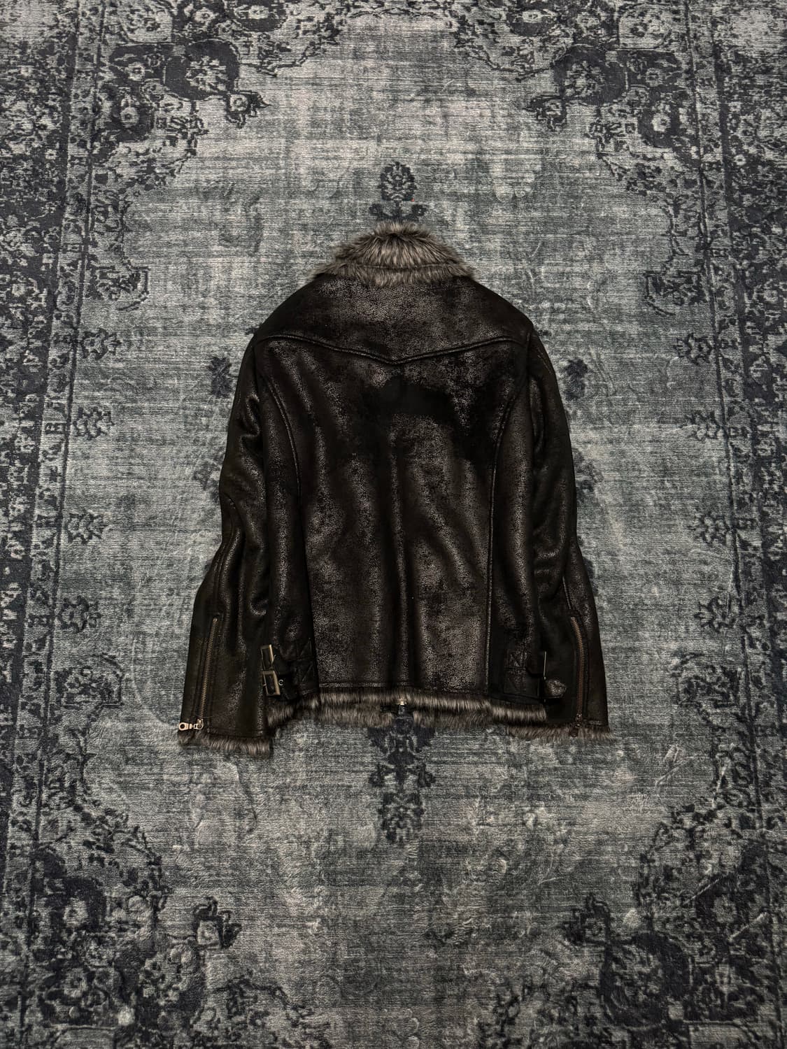 Unknown vkei trimming fur jacket 상품이미지6