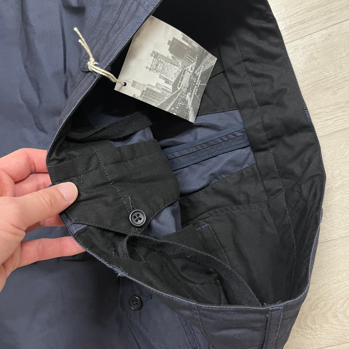 [S] 엔지니어드 가먼츠 25ss 구르카 팬츠 하이카운트트윌 다크네이비  상품이미지7