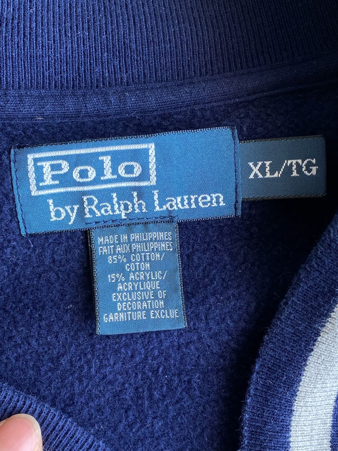 폴로 랄프로렌 코튼 블루종 자켓 네이비 상품이미지8