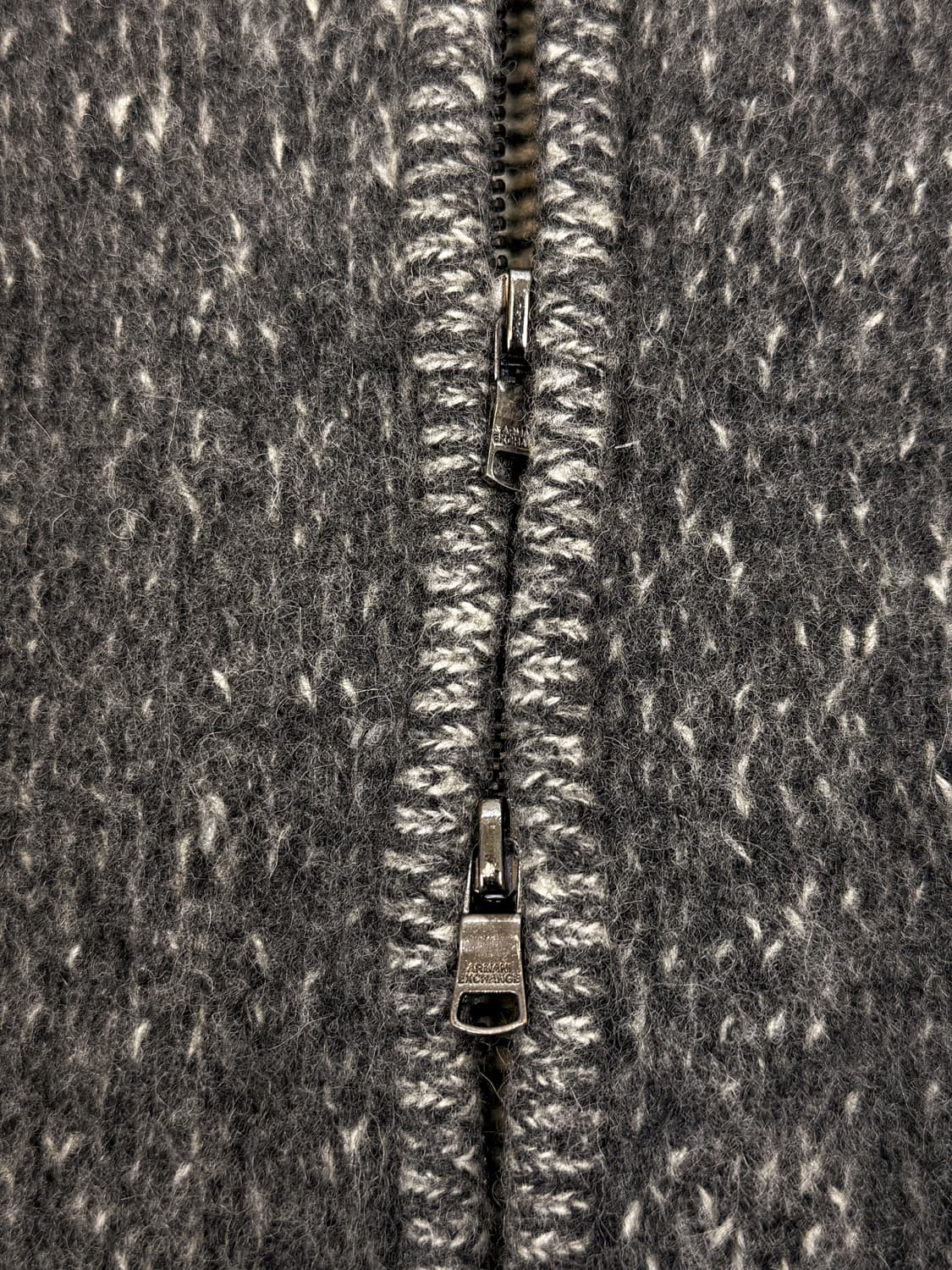 아르마니익스체인지 울 니트집업 상품이미지5