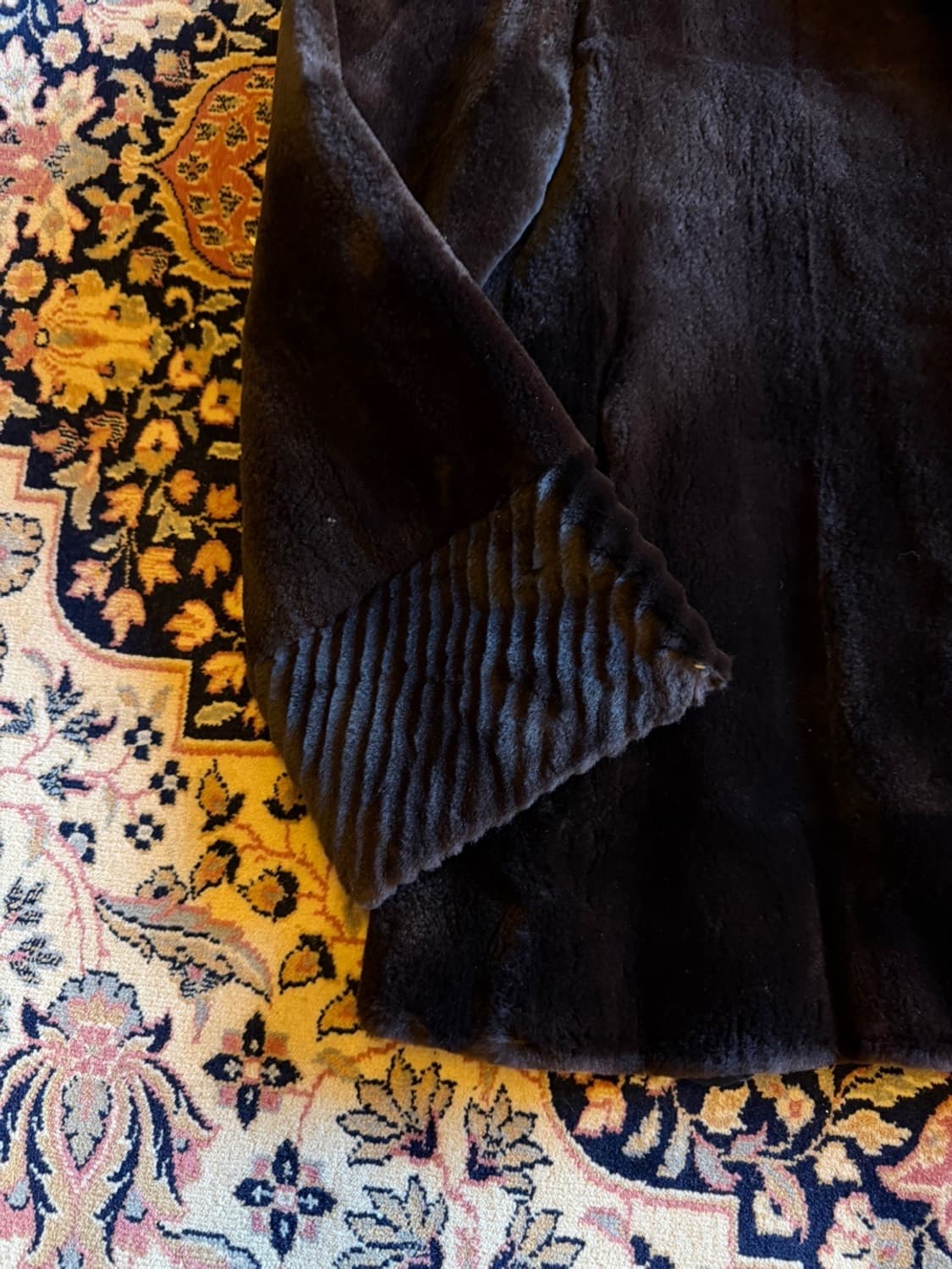 LEEGA 밍크 후드 코트 55~66 상품이미지6