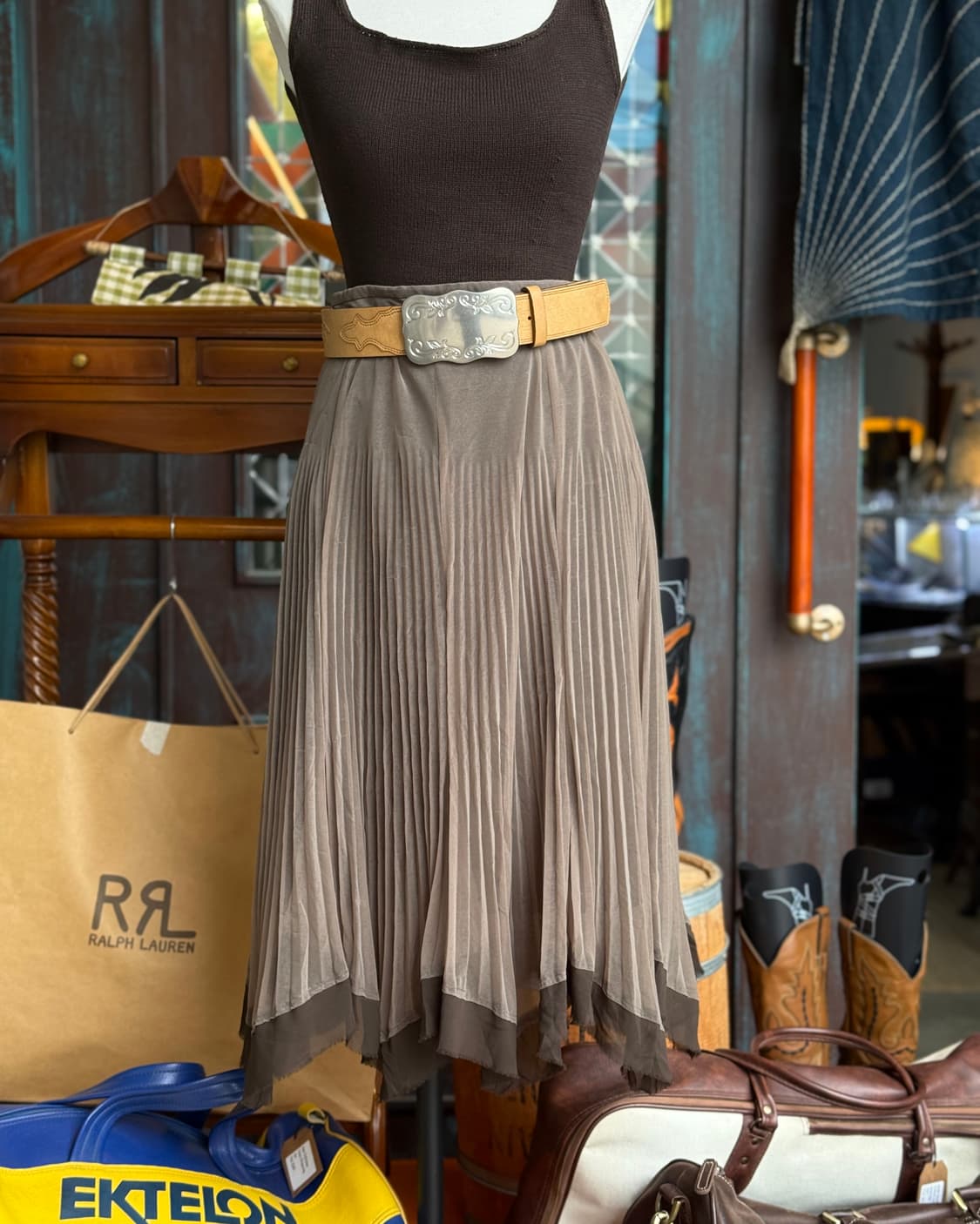 Ined 폴리 스커트 15 상품이미지7