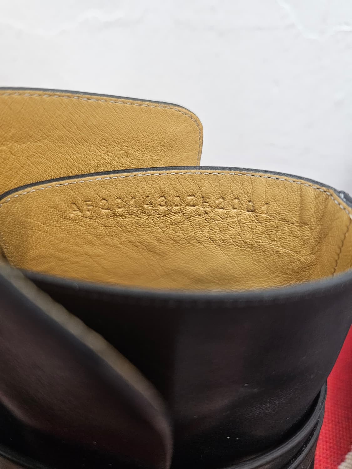 에르메스 카프스킨 레더 앵클 부츠 상품이미지9