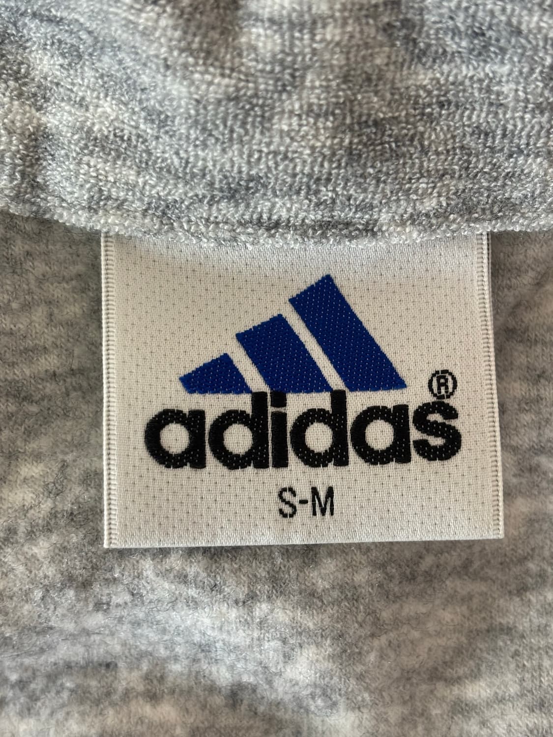 90‘s 아디다스 서독제 트랙탑 져지 후리스 회검 상품이미지2