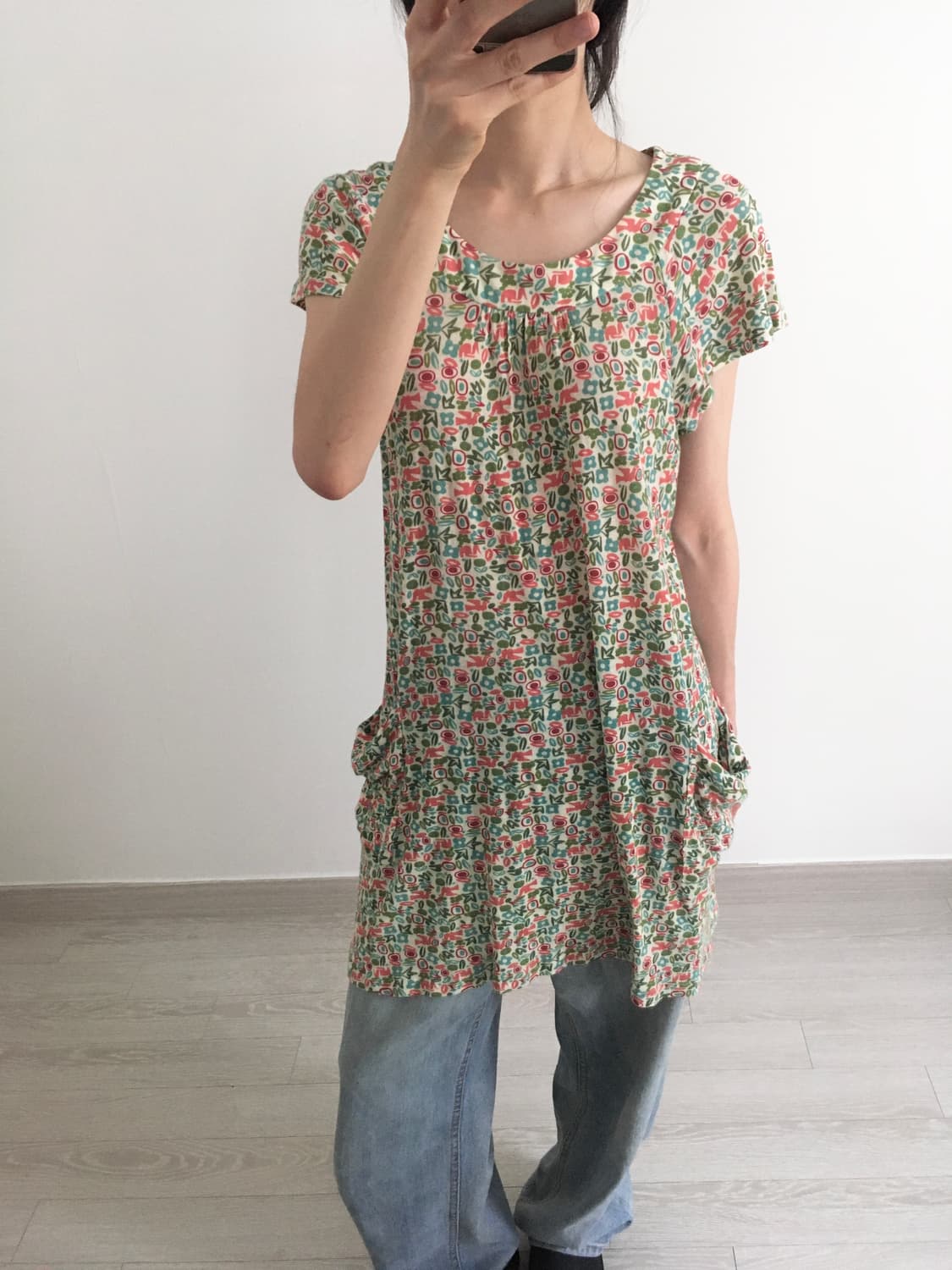 JOCOMOMOLA loose pocket dress 상품이미지4