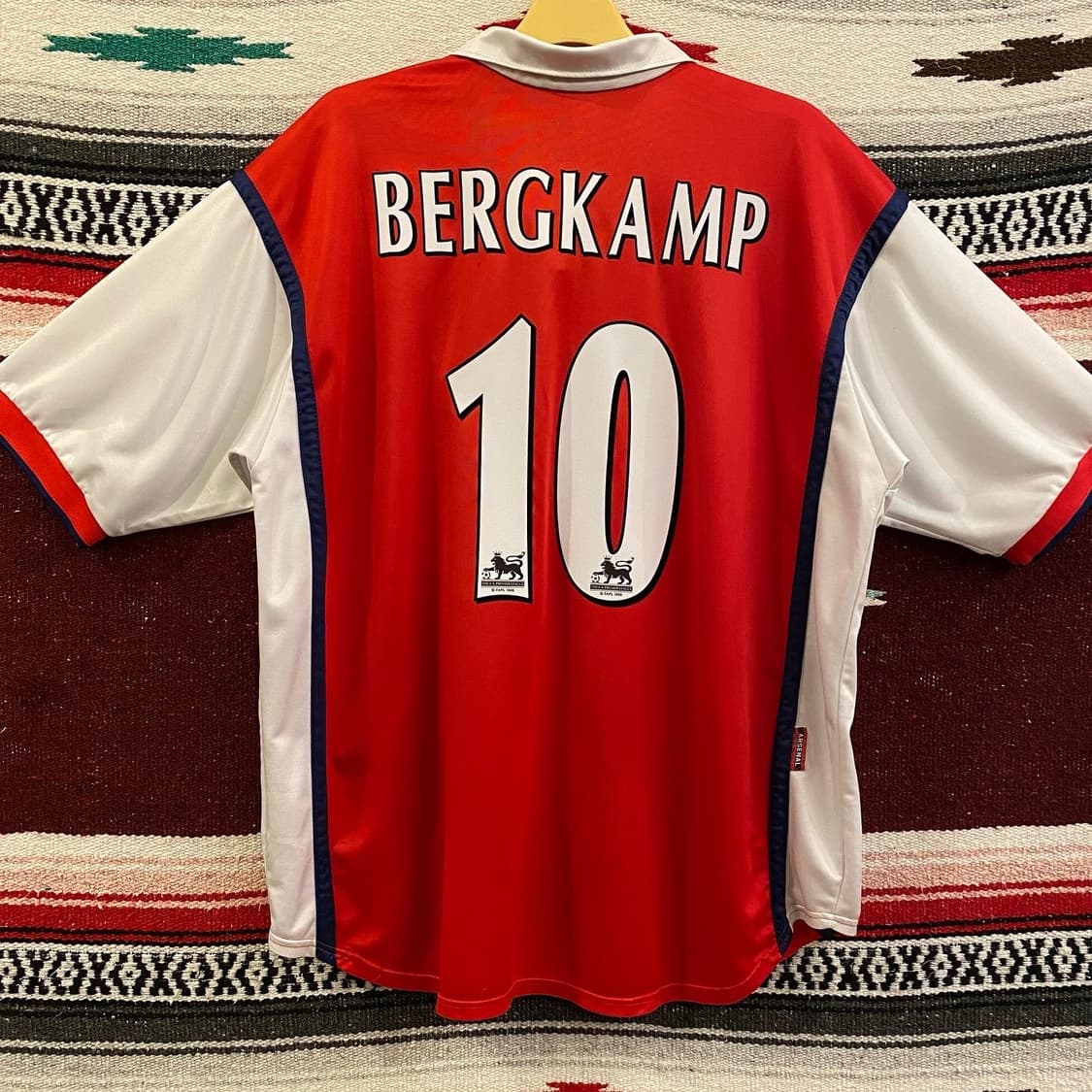 대장급레어 나이키 98년 아스날 베르캄프 홈 유니폼 상품이미지9