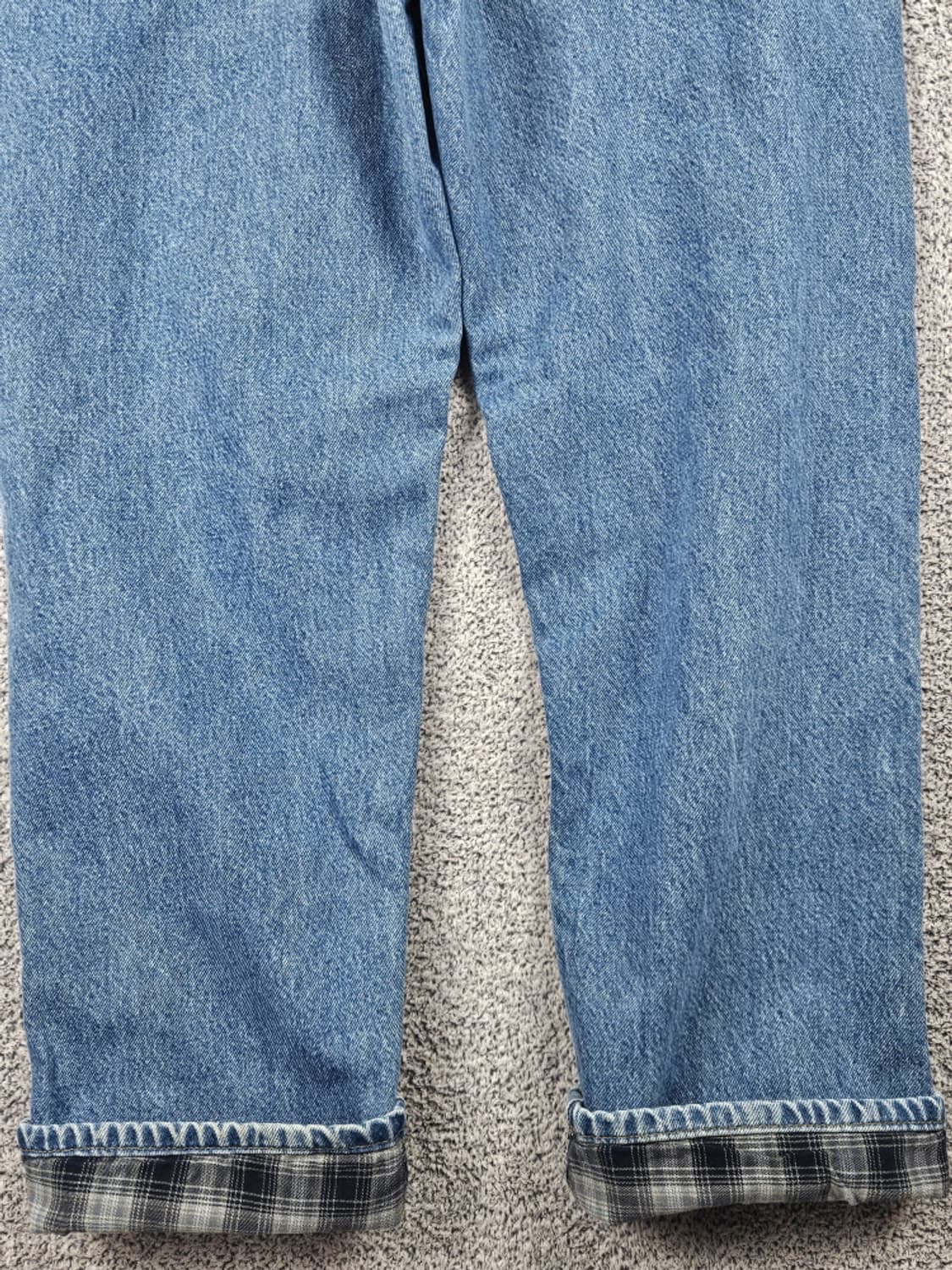 칼하트 헤비 플란넬 데님 워크 팬츠 ( 34 X 30 ) / 10375 상품이미지10