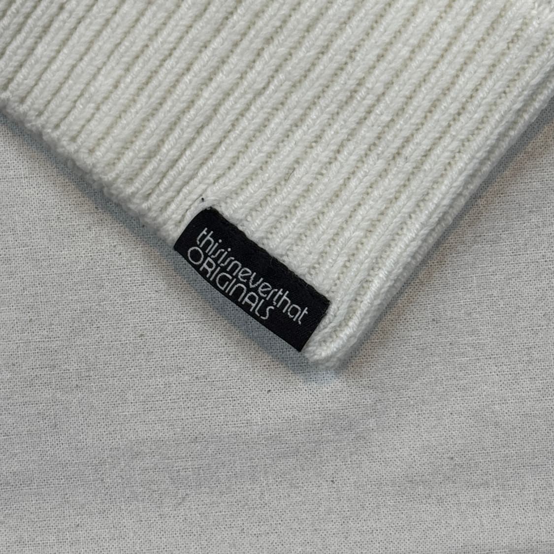 L) 디스이즈네버댓 체인 폴로 니트 집업 상품이미지4