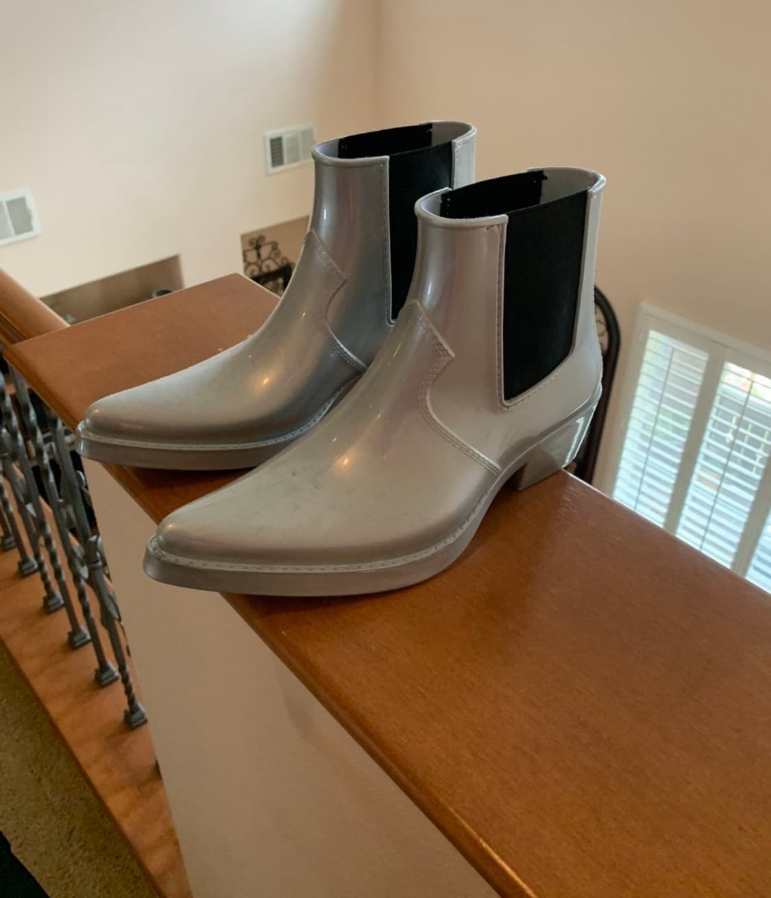 캘빈클라인 라프시몬스 부츠 실버 상품이미지1