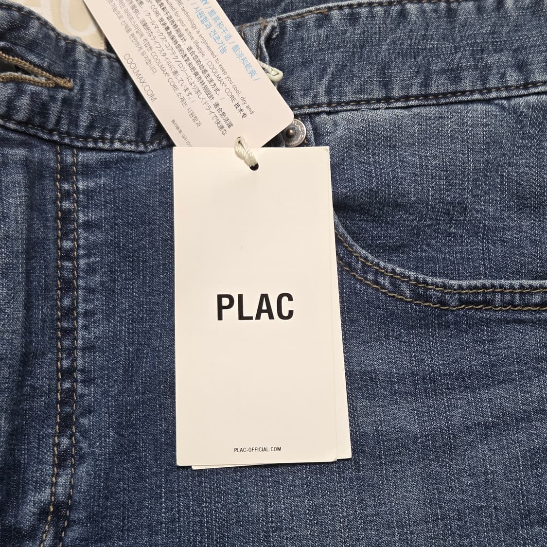 PLAC 플랙진 새상품+택 남성 쿨 청바지 노이커츠 (PJTT2NKK44 상품이미지8