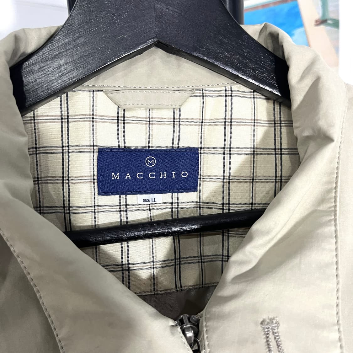 Macchio 베이직 로고 자켓 상품이미지5