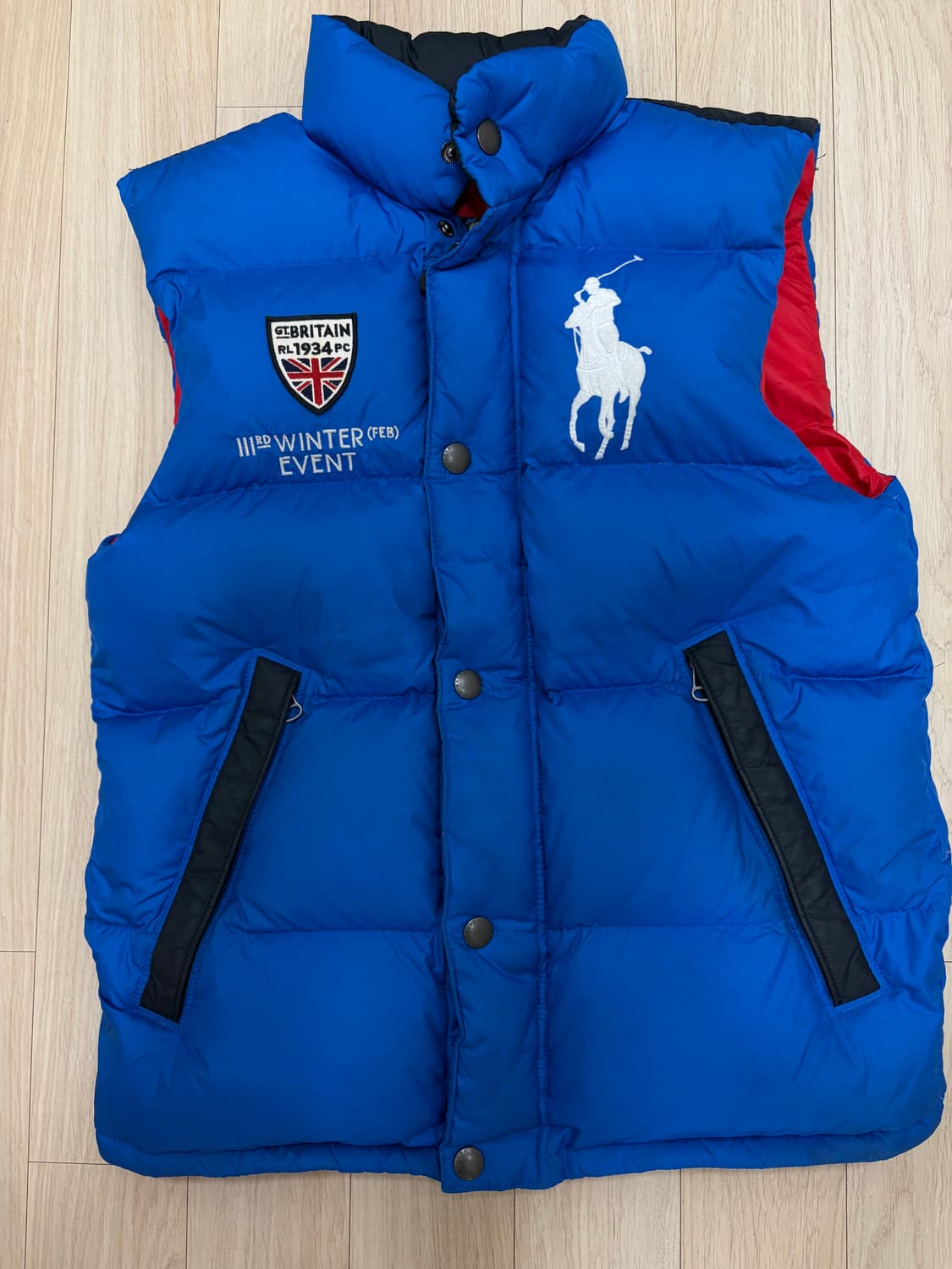 폴로 브리튼 빵빵 조끼패딩 90 상품이미지2